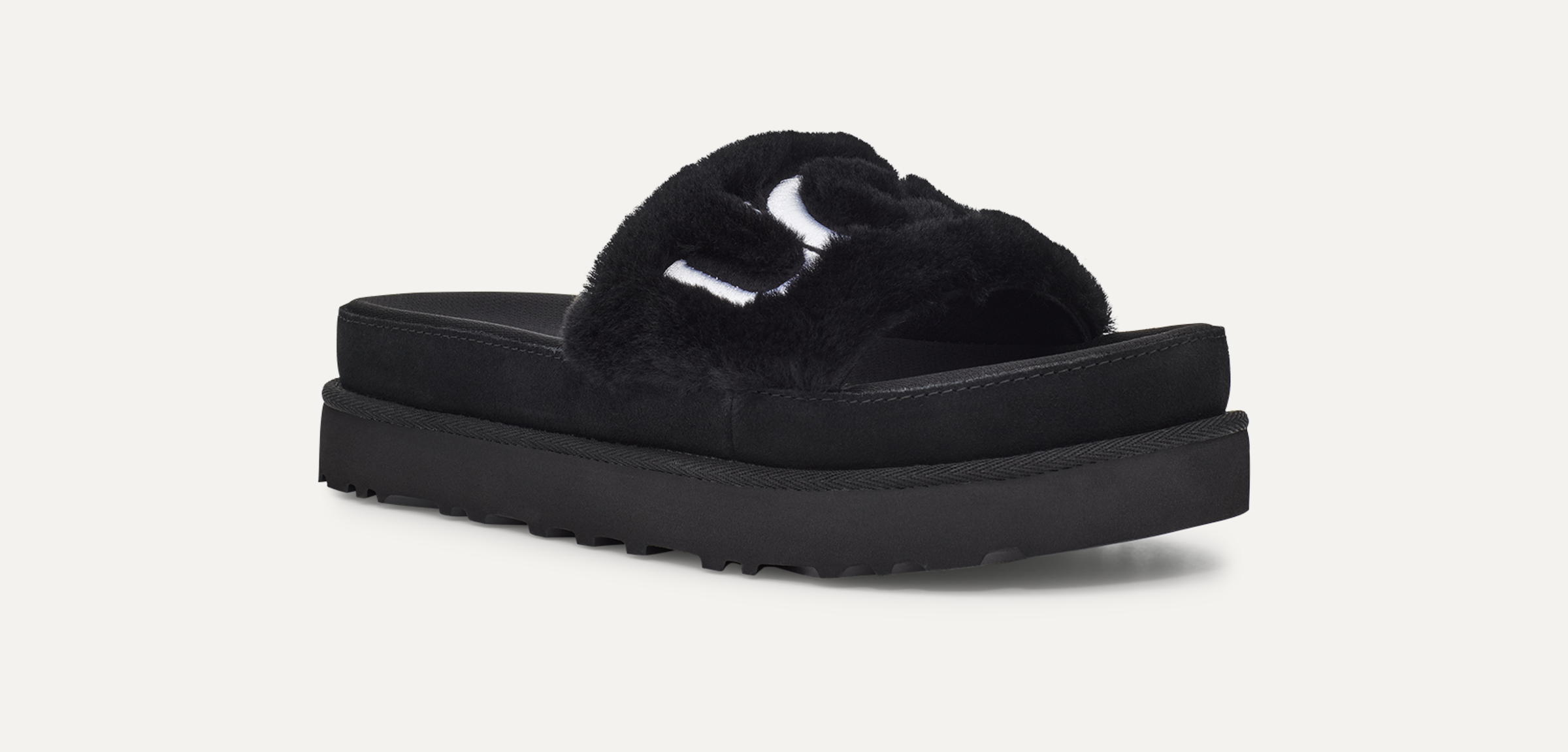 Uggs furry sandals 2025