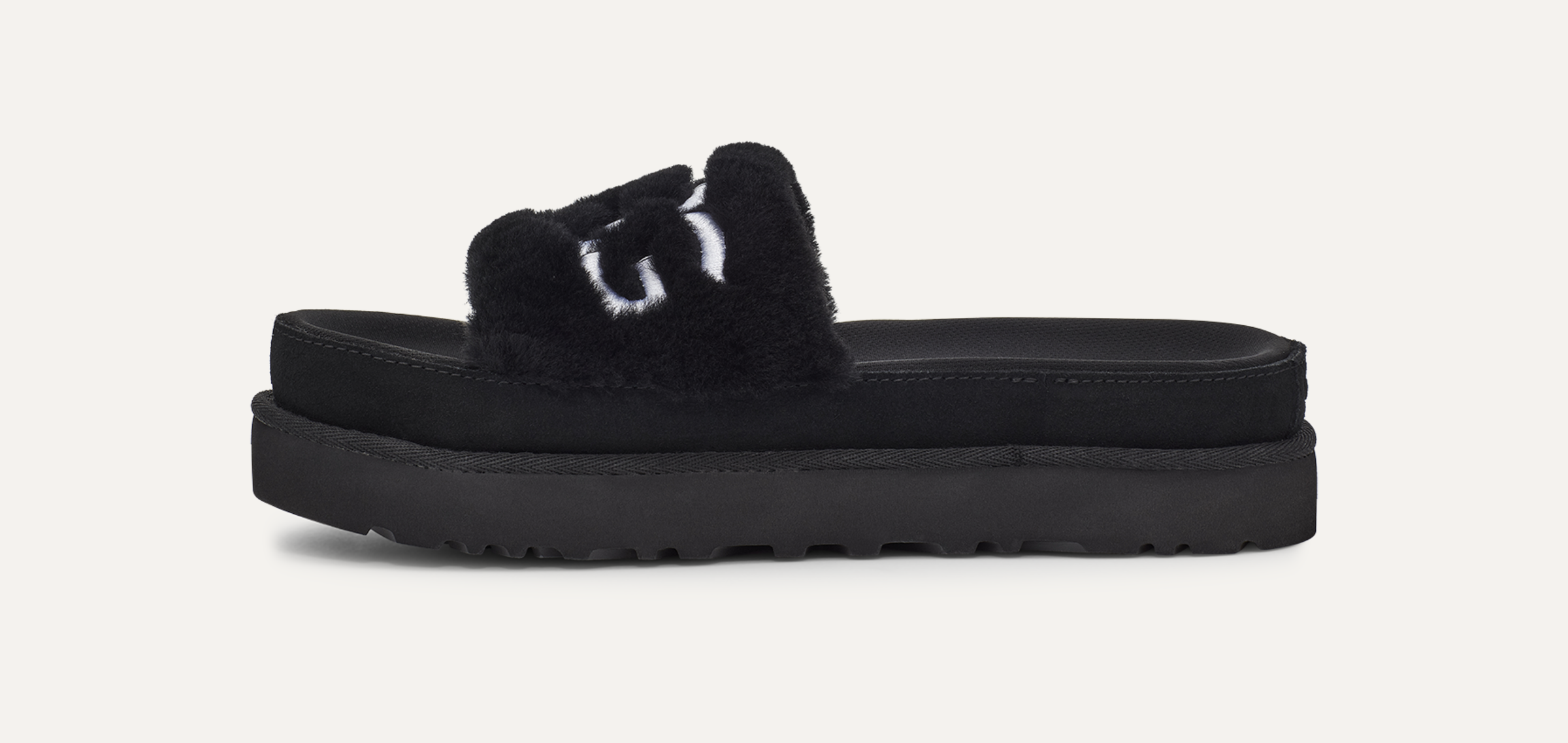 Laton Fur Slide Sandal UGG
