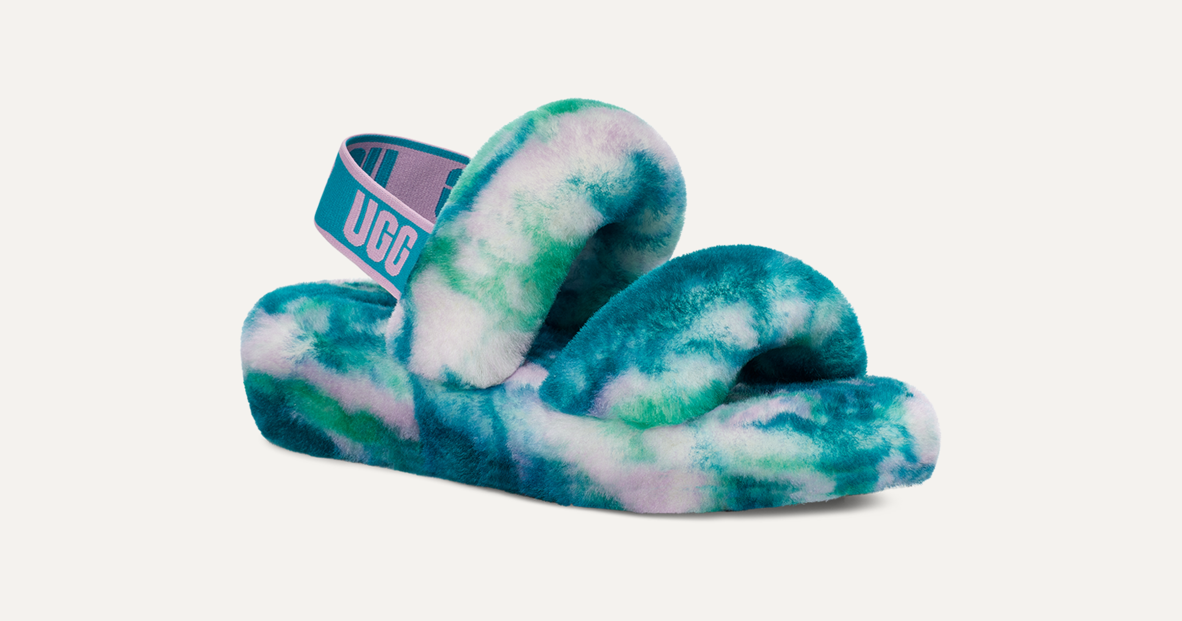 Ugg slides blue outlet