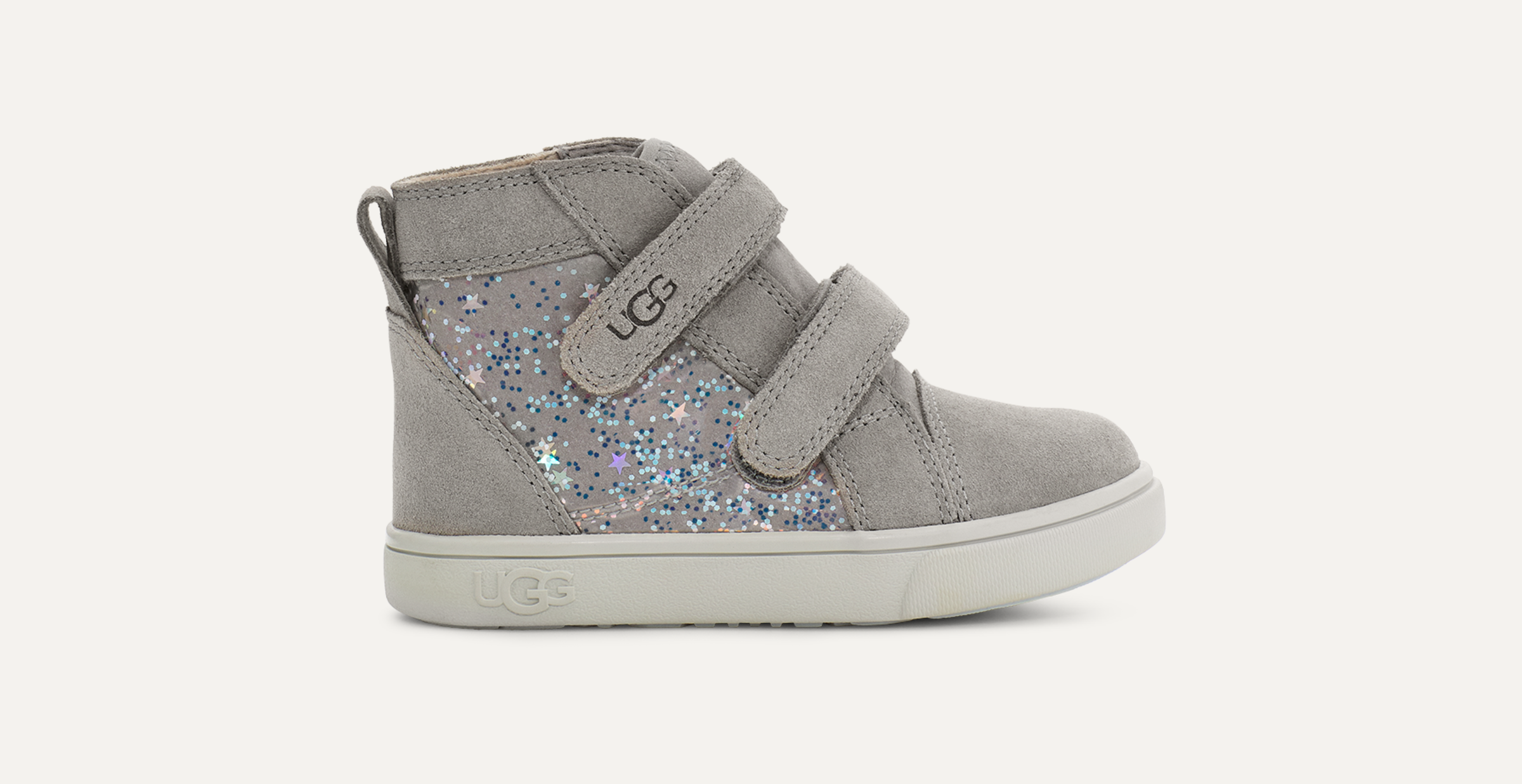 Toddlers Rennon II Clear Glitter Sneaker UGG