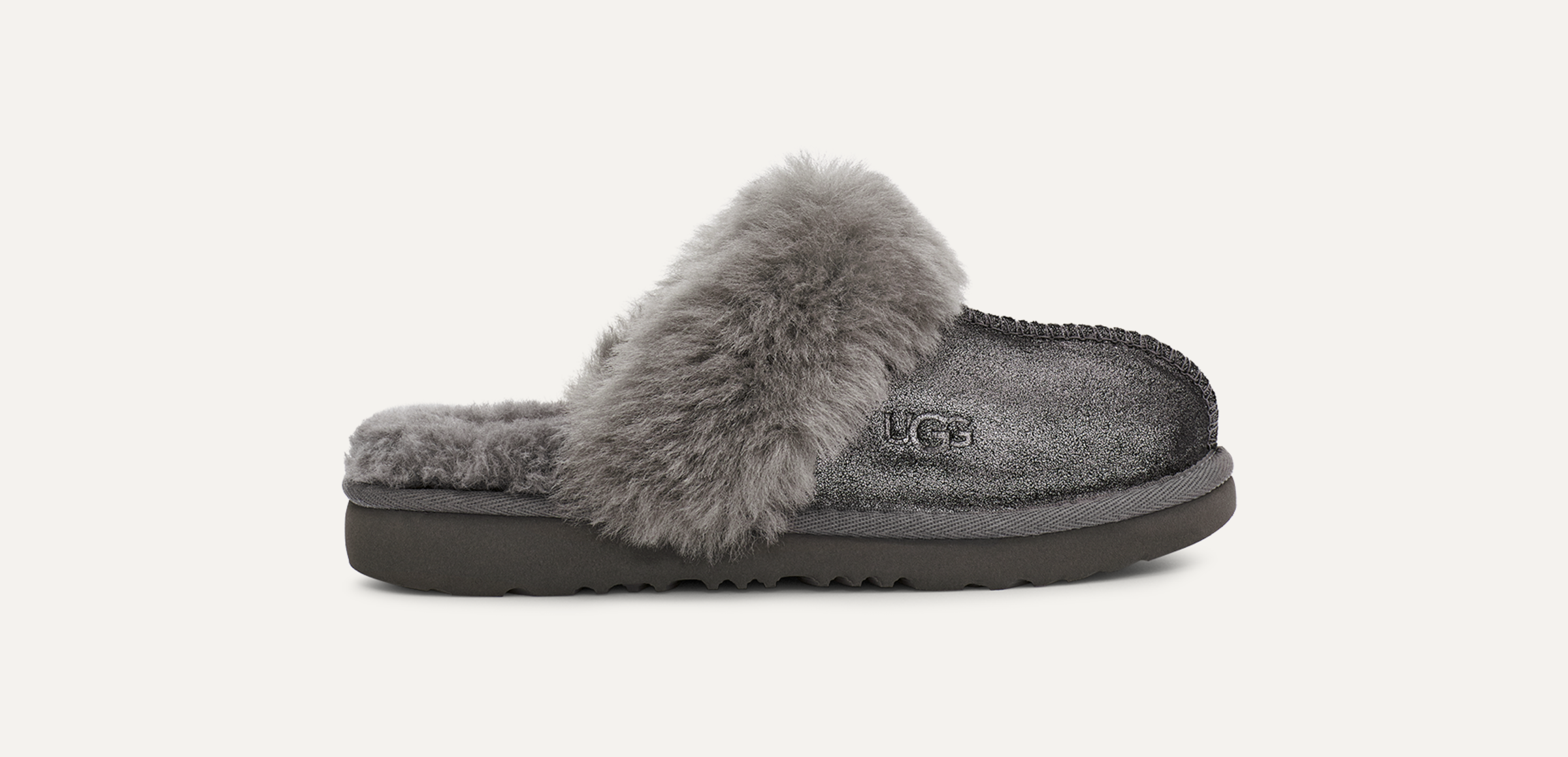 UGG Cozy II Metallic Glitter Slipper for Kids UGG UK