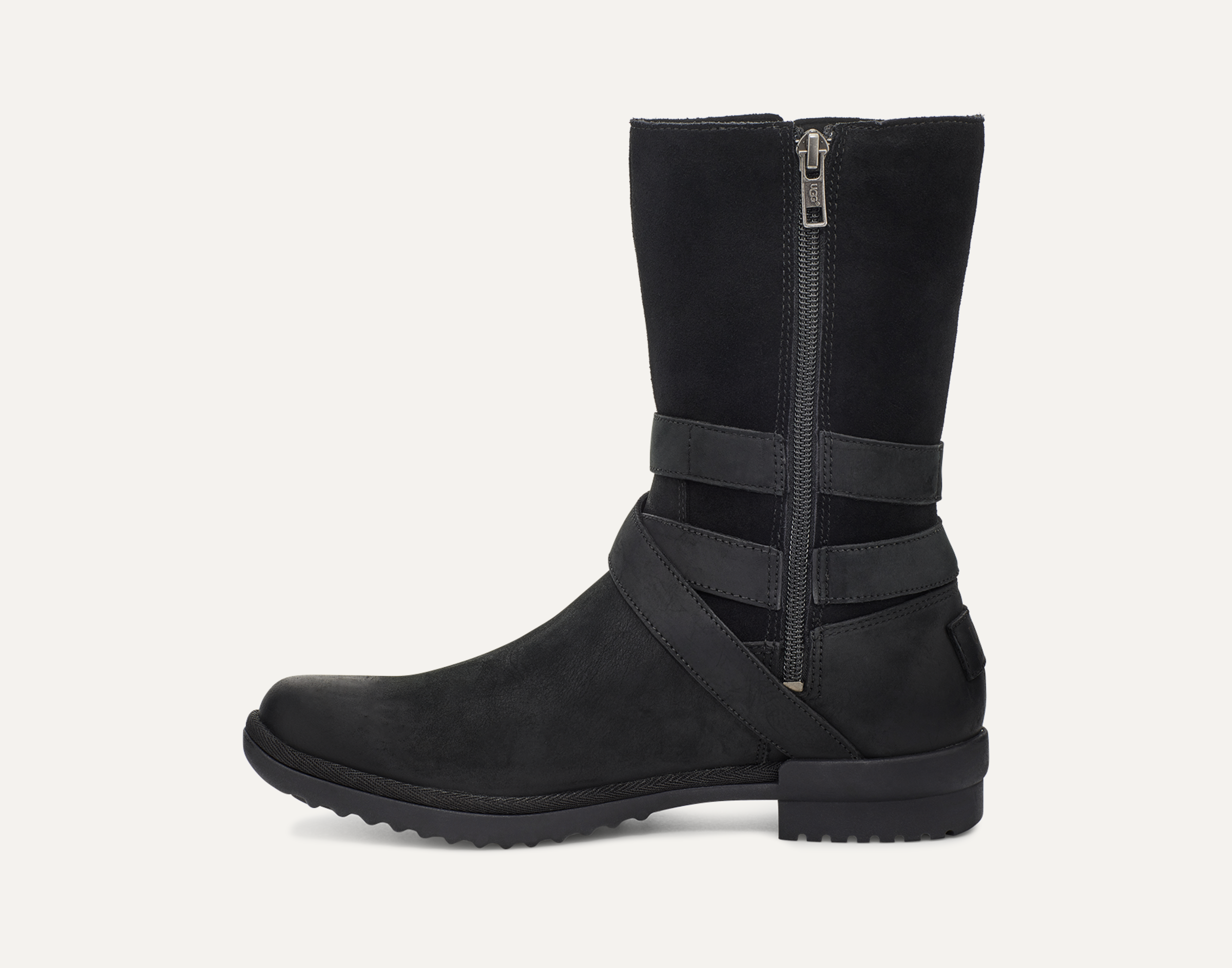 ugg lorna buckle suede ankle boots