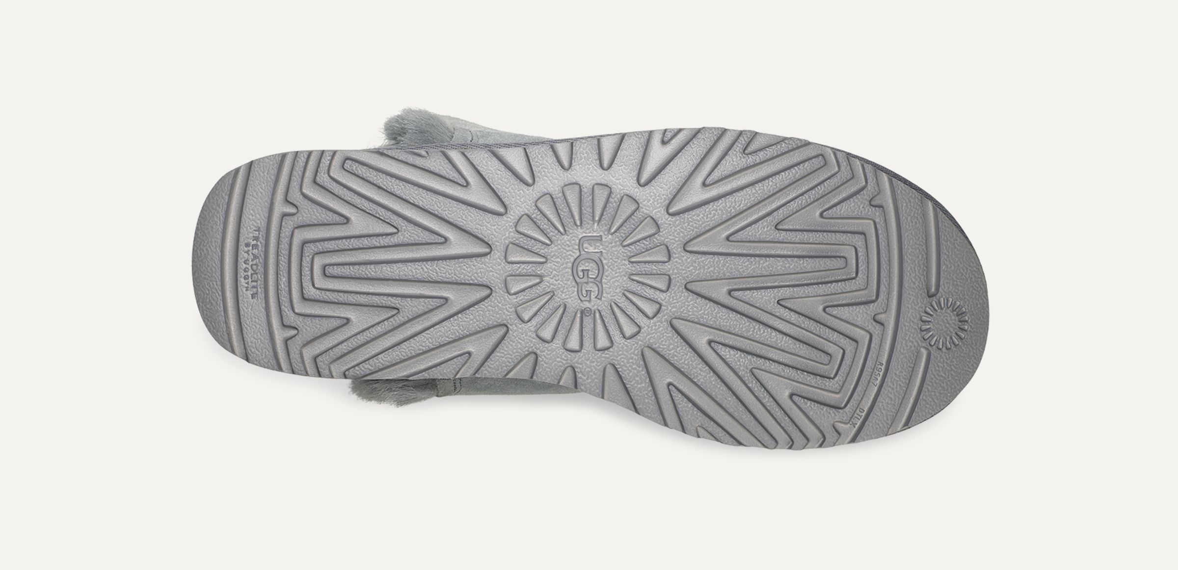 Ugg mini fluff grey deals