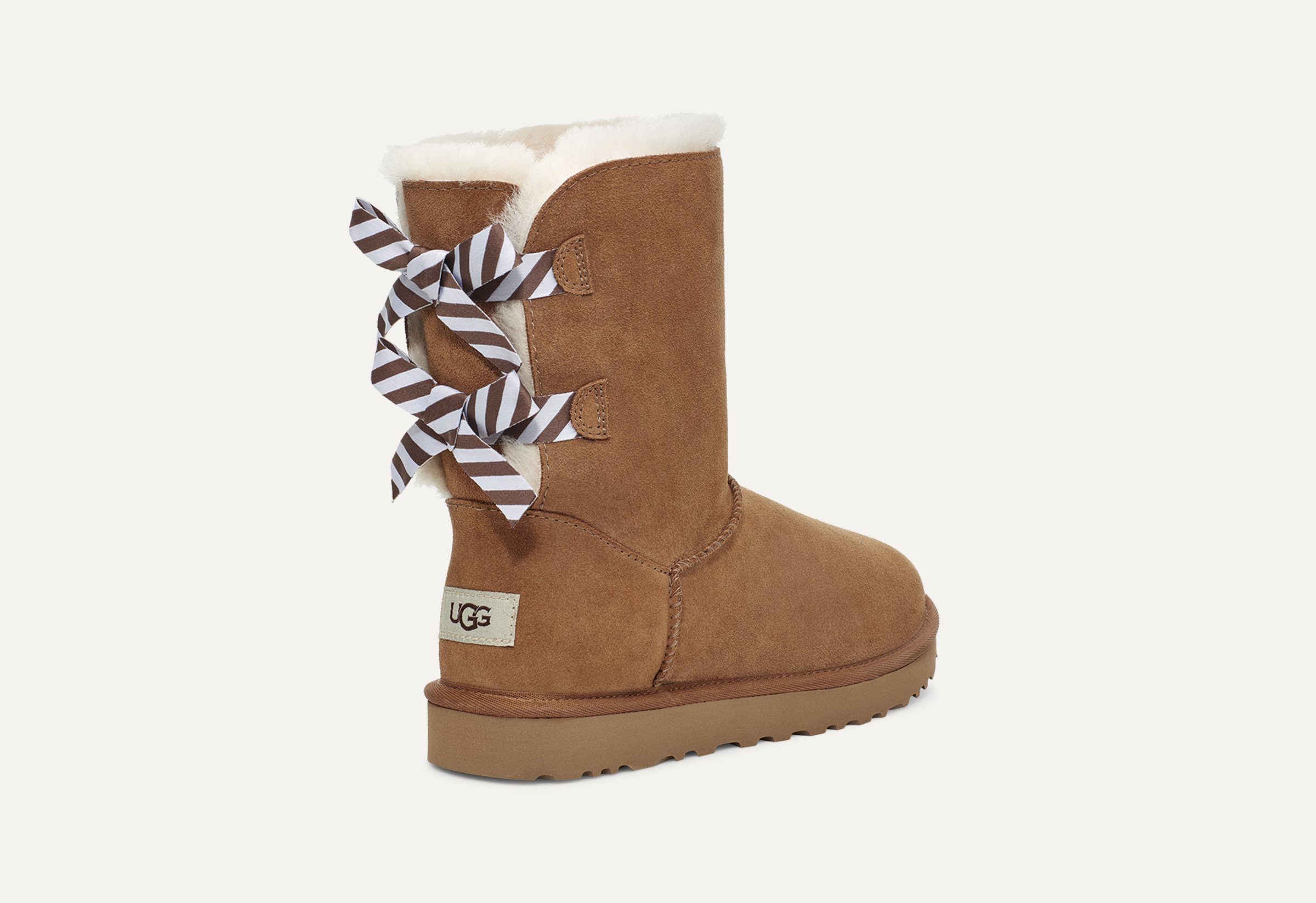 UGG® Bailey Bow Diagonal Stripes for Women | UGG®