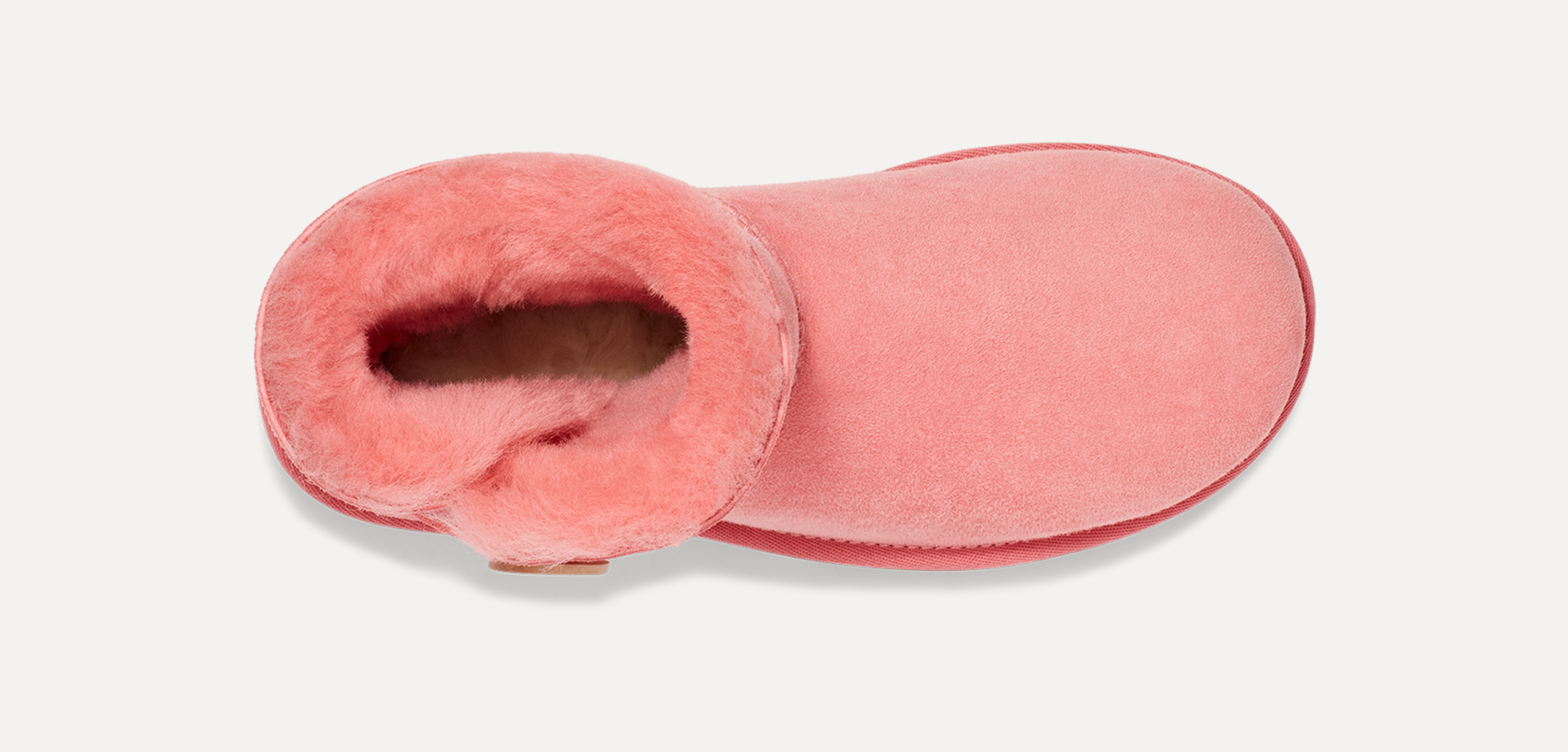 商品画像：UGG W MINI BAILEY BUTTON II 8 レッド 4