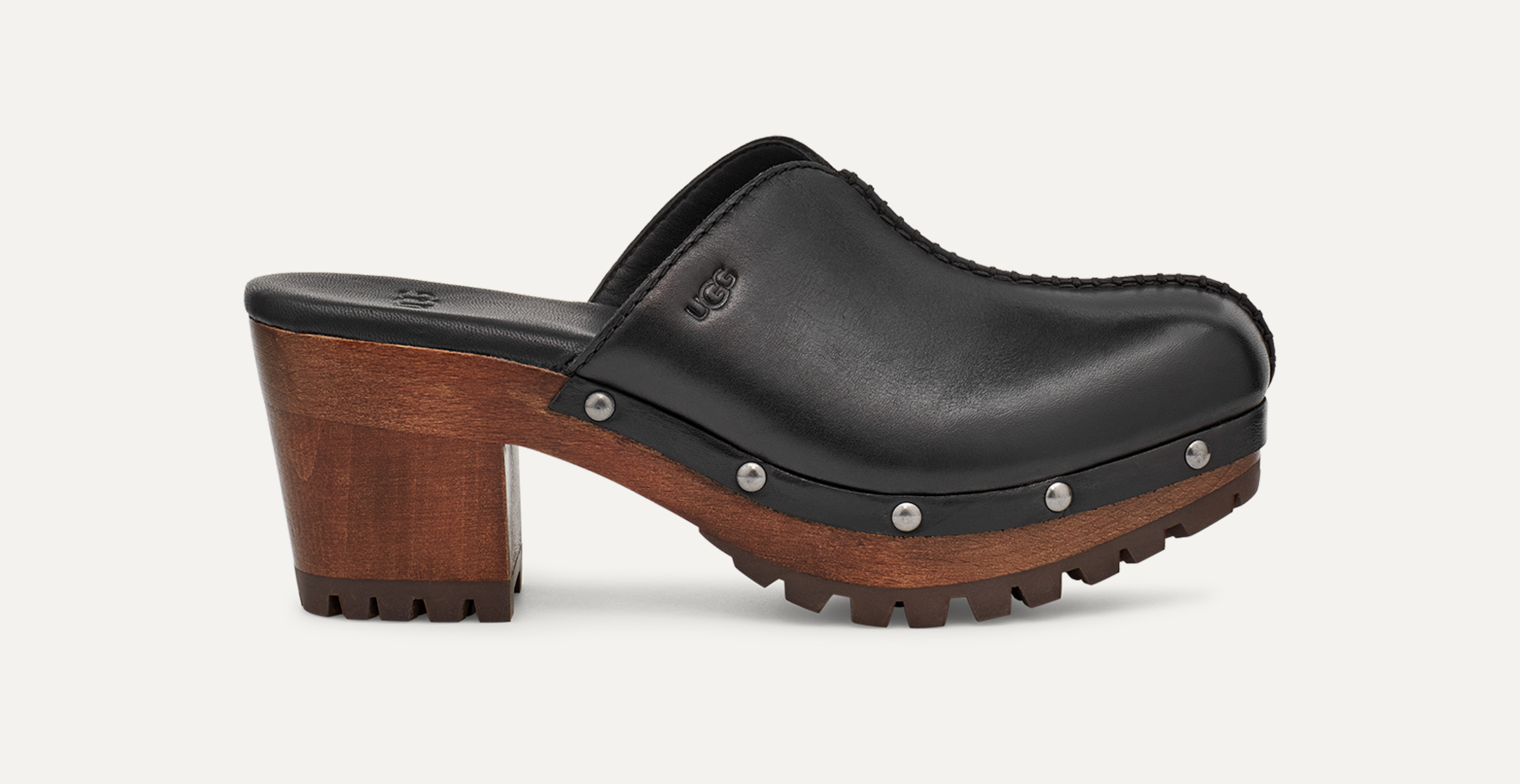 Ugg leather clogs top