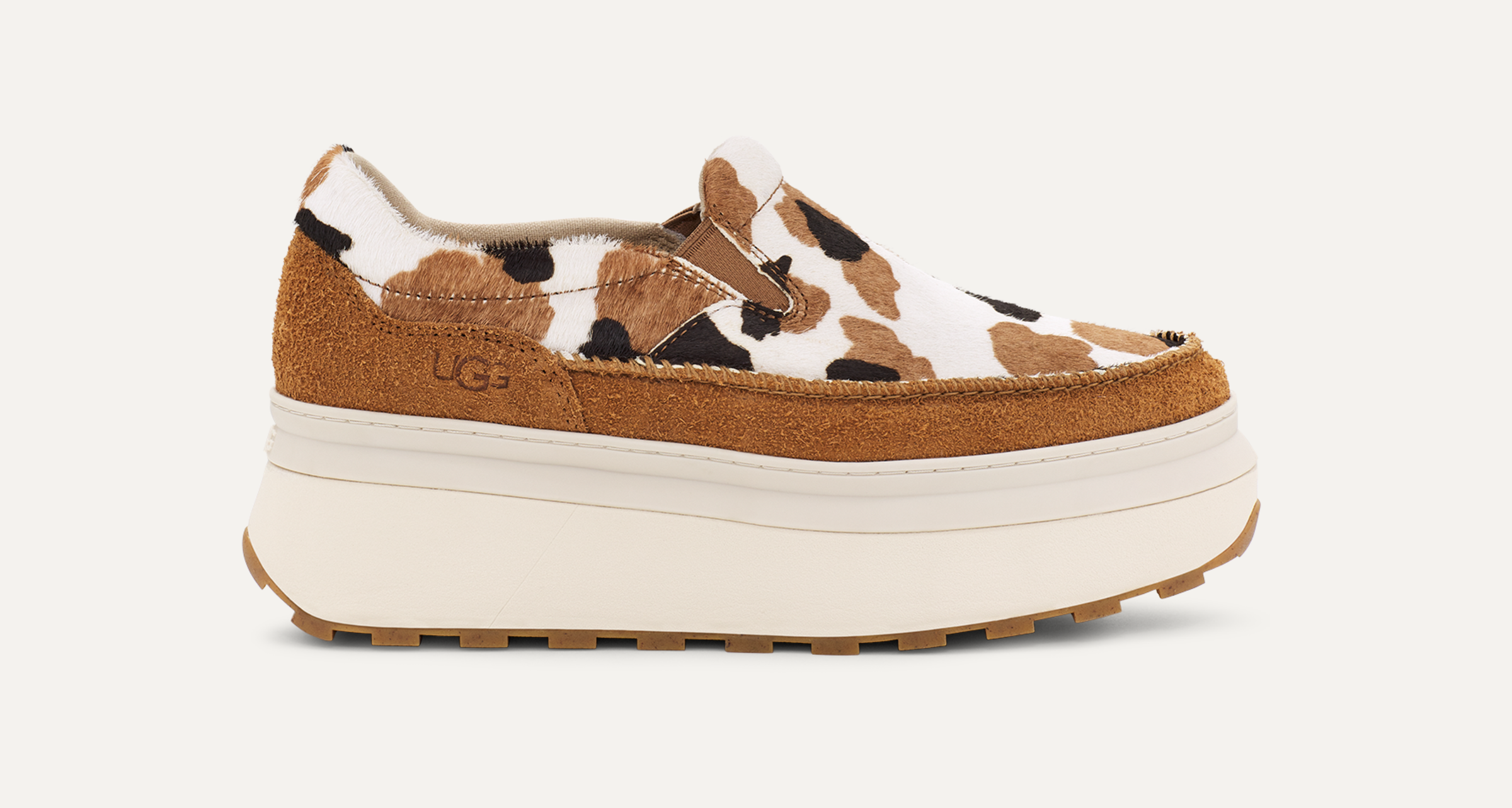 Marin Slip On Cow Print Platform | UGG®