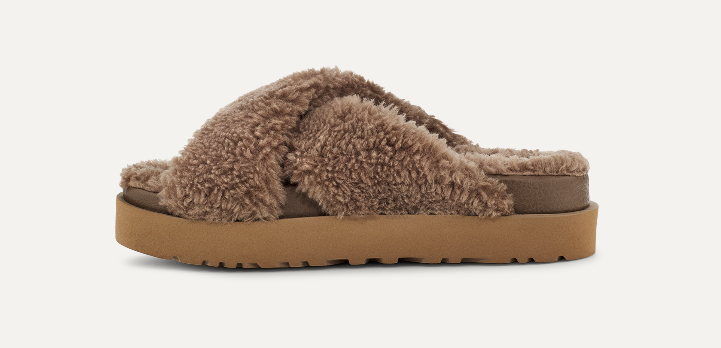 Fuzz Sugar Cross Slide Sandal | UGG