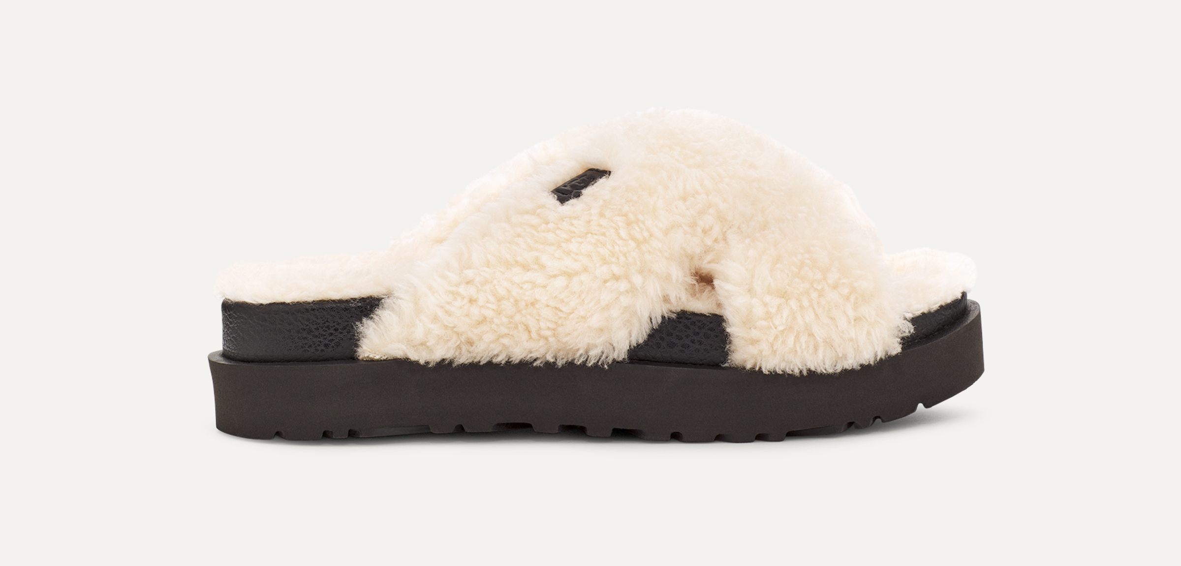 Fuzz Sugar Cross Slide Sandal | UGG