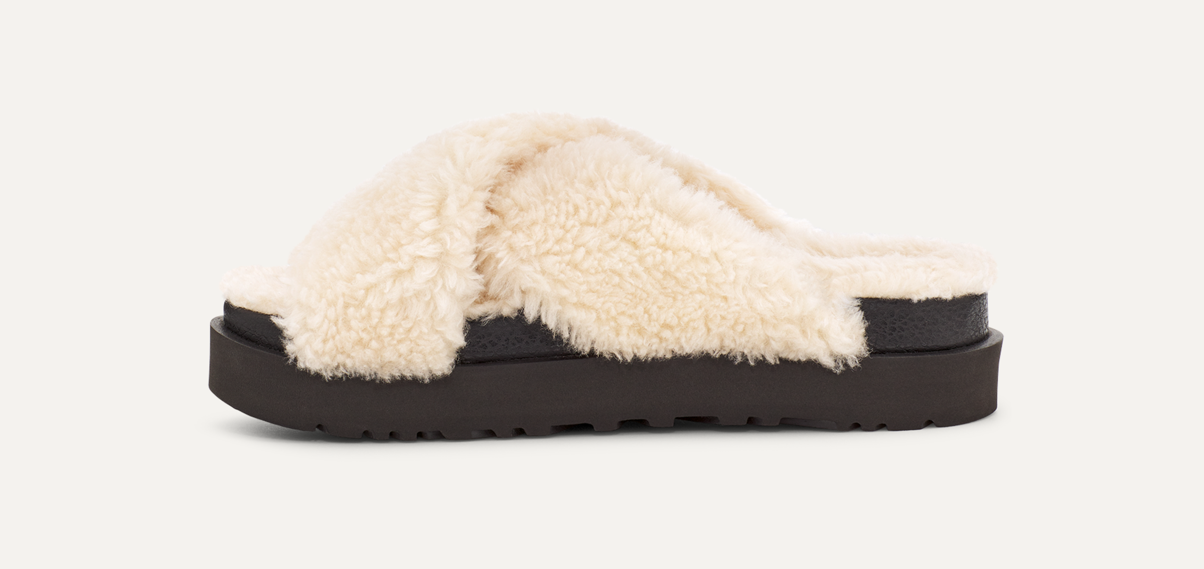 Fuzz Sugar Cross Slide Sandal | UGG