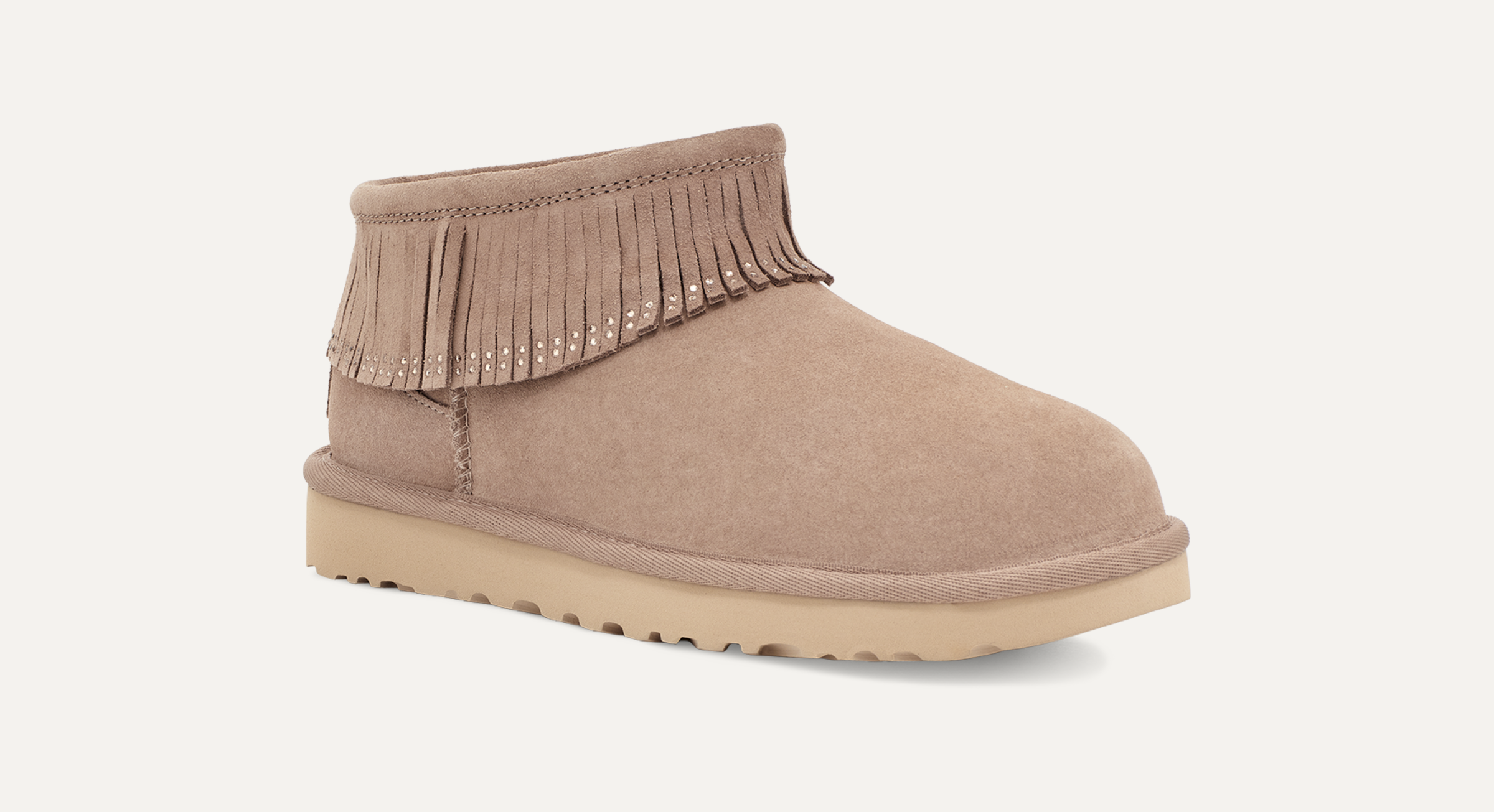 Ugg fringe moccasins hot sale