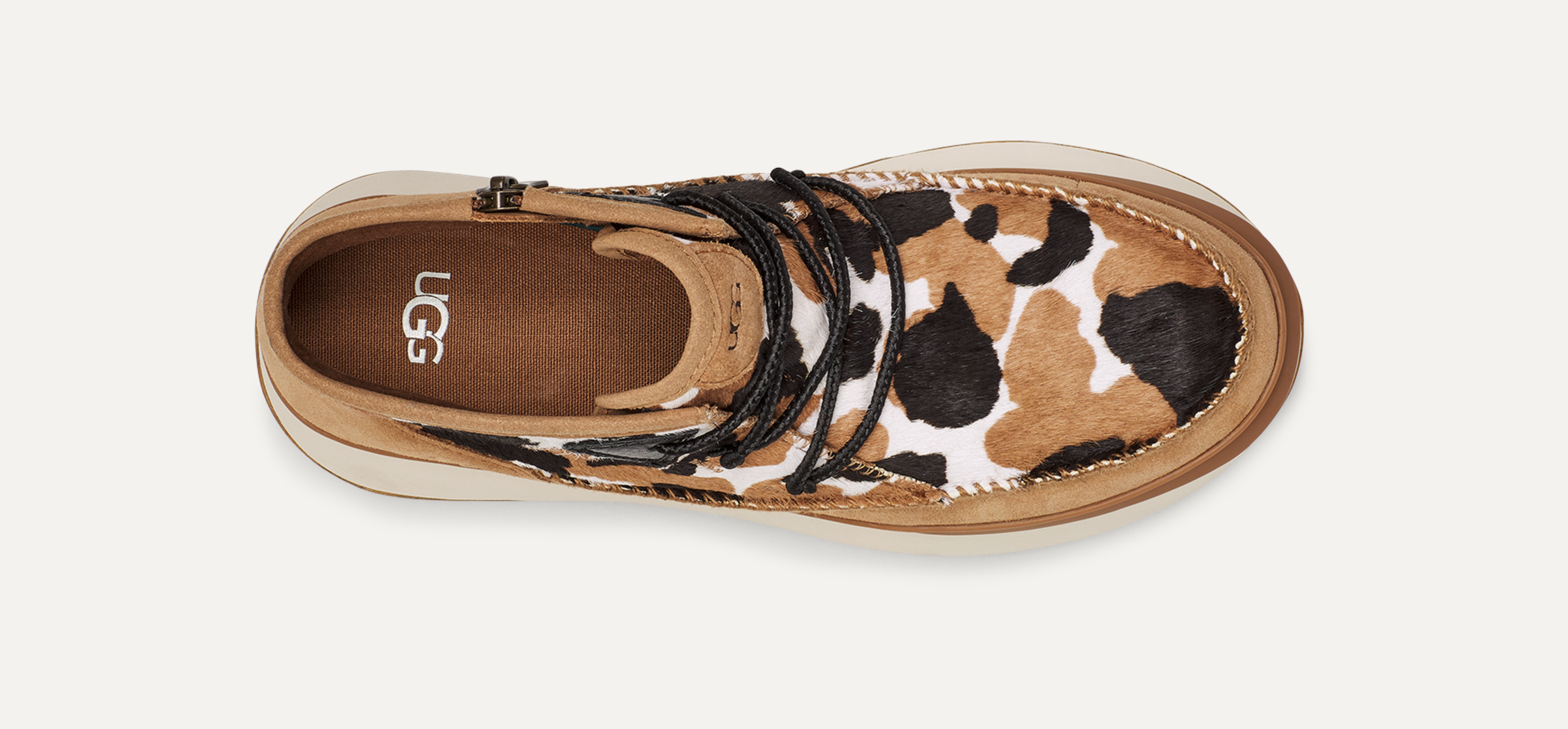大きな取引 Marin Bootie UGG® | Sneaker Print Cow スニーカー
