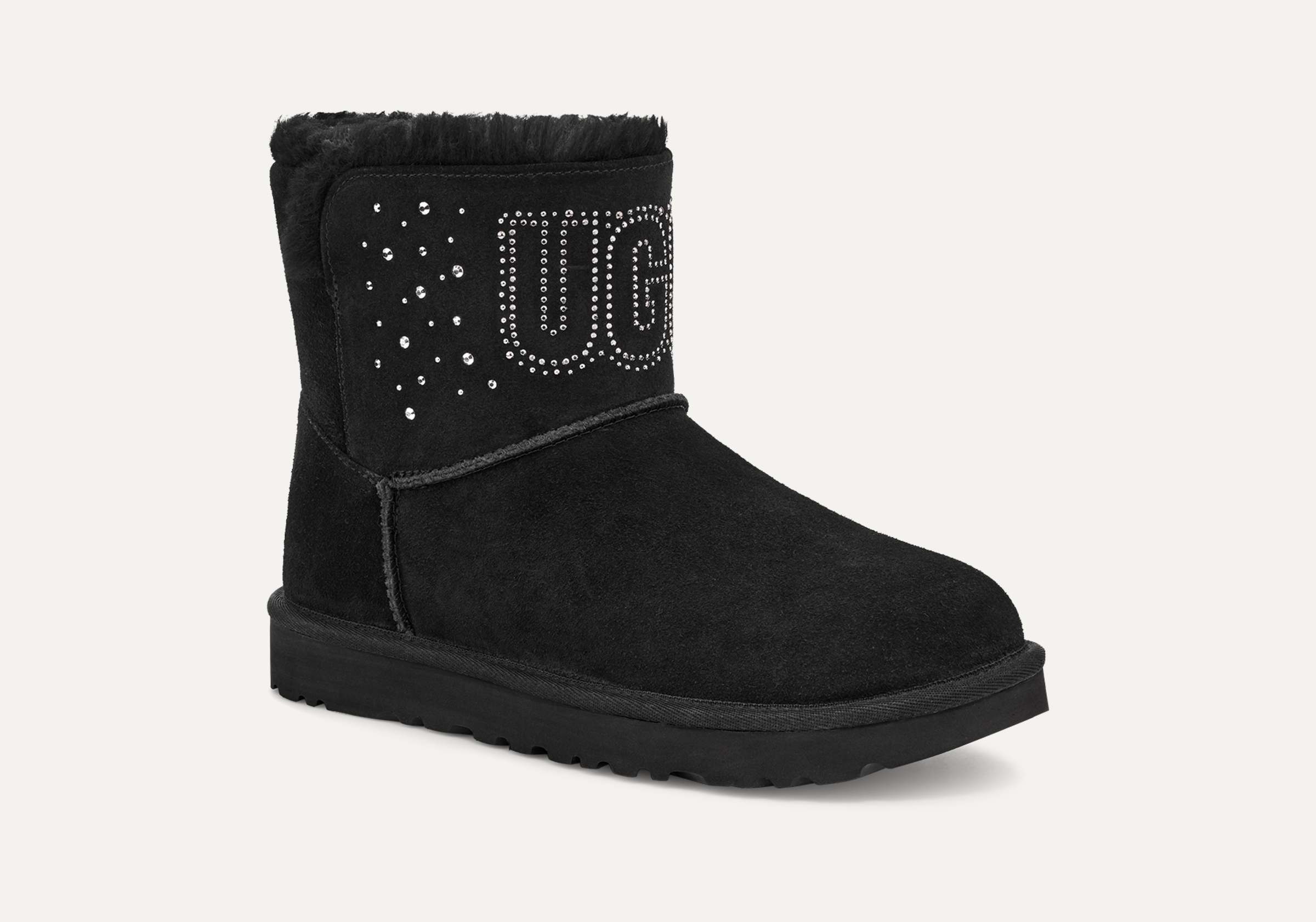 Ugg boots mini studded bling top