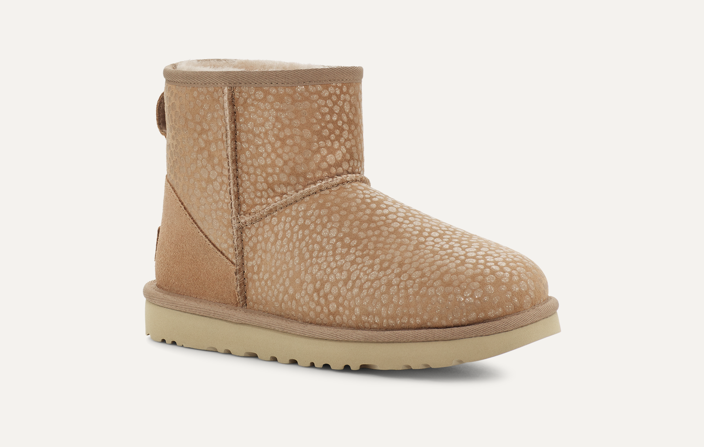 Ugg classic mini sparkle metallic online