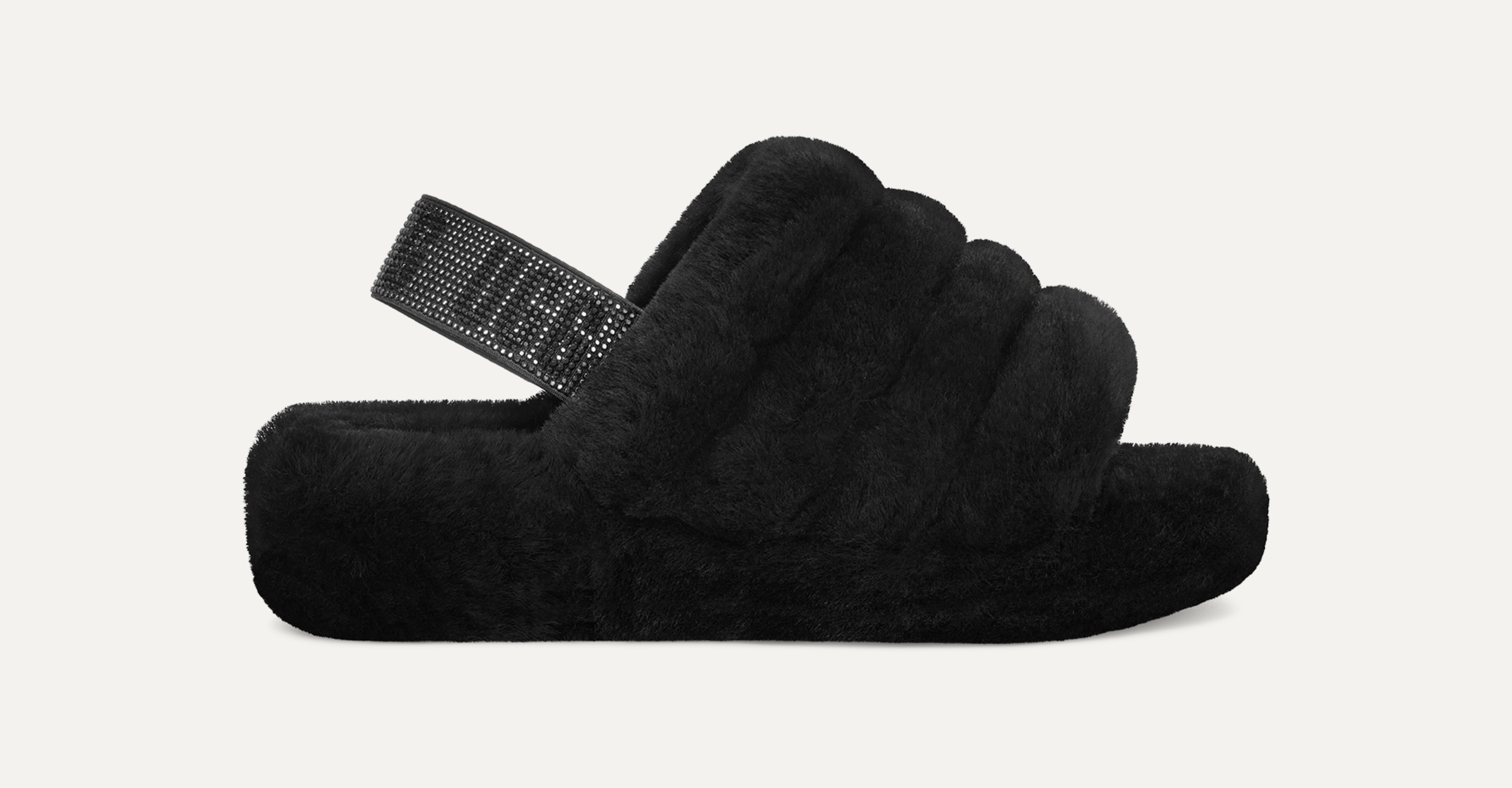 Ugg slides fluff cheap