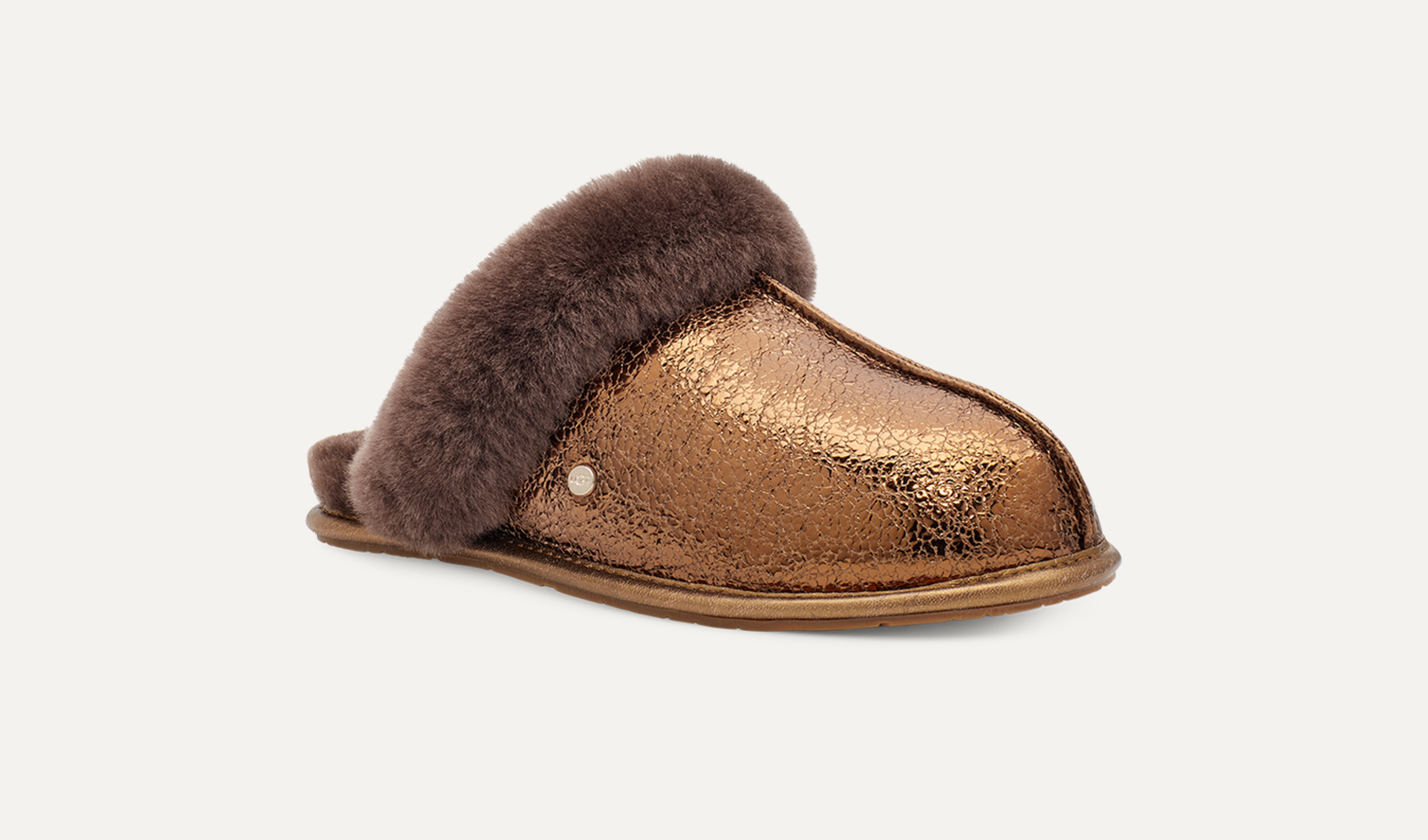 Gold glitter ugg slippers online