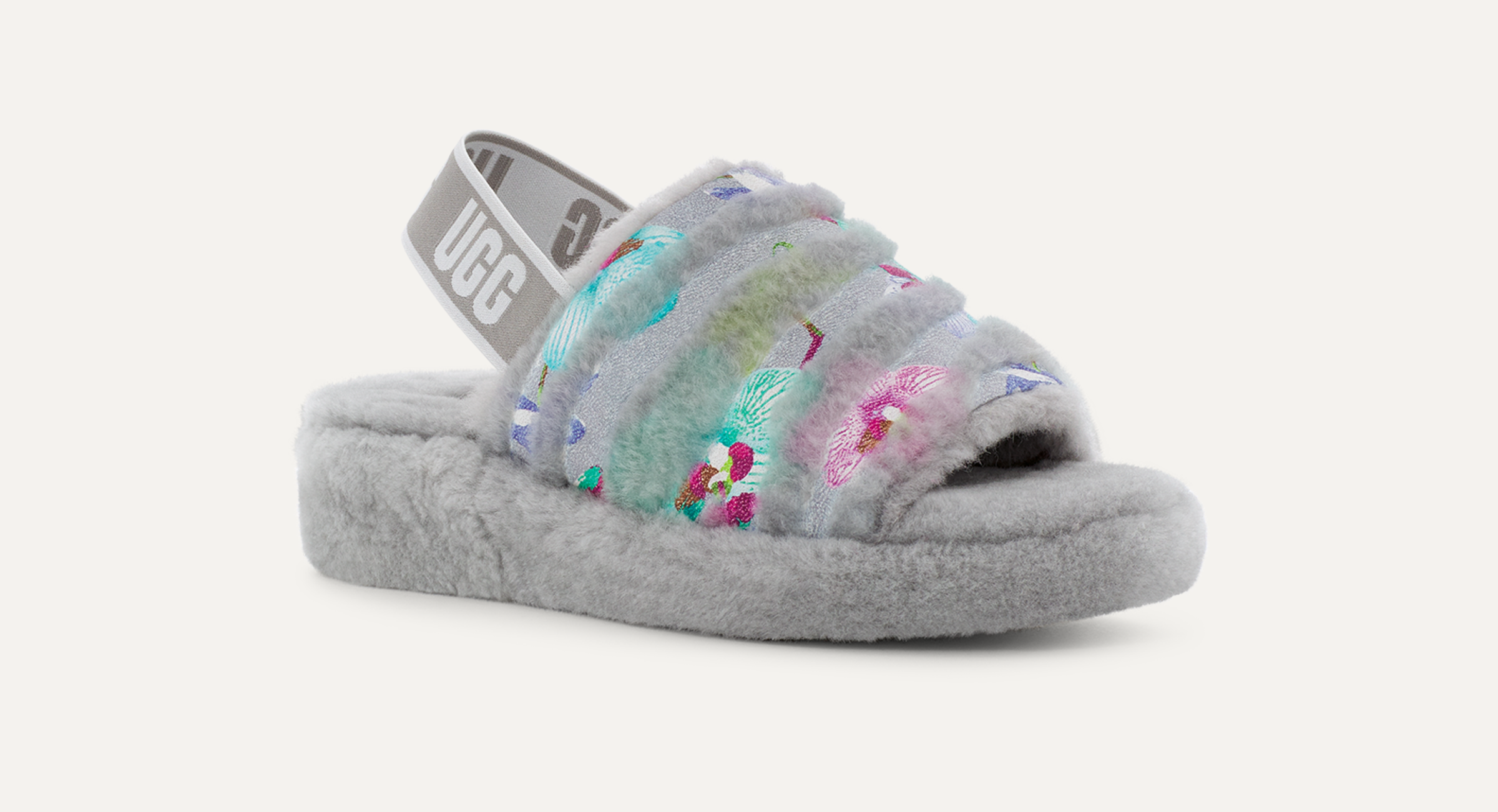 Ugg flower flip flops on sale