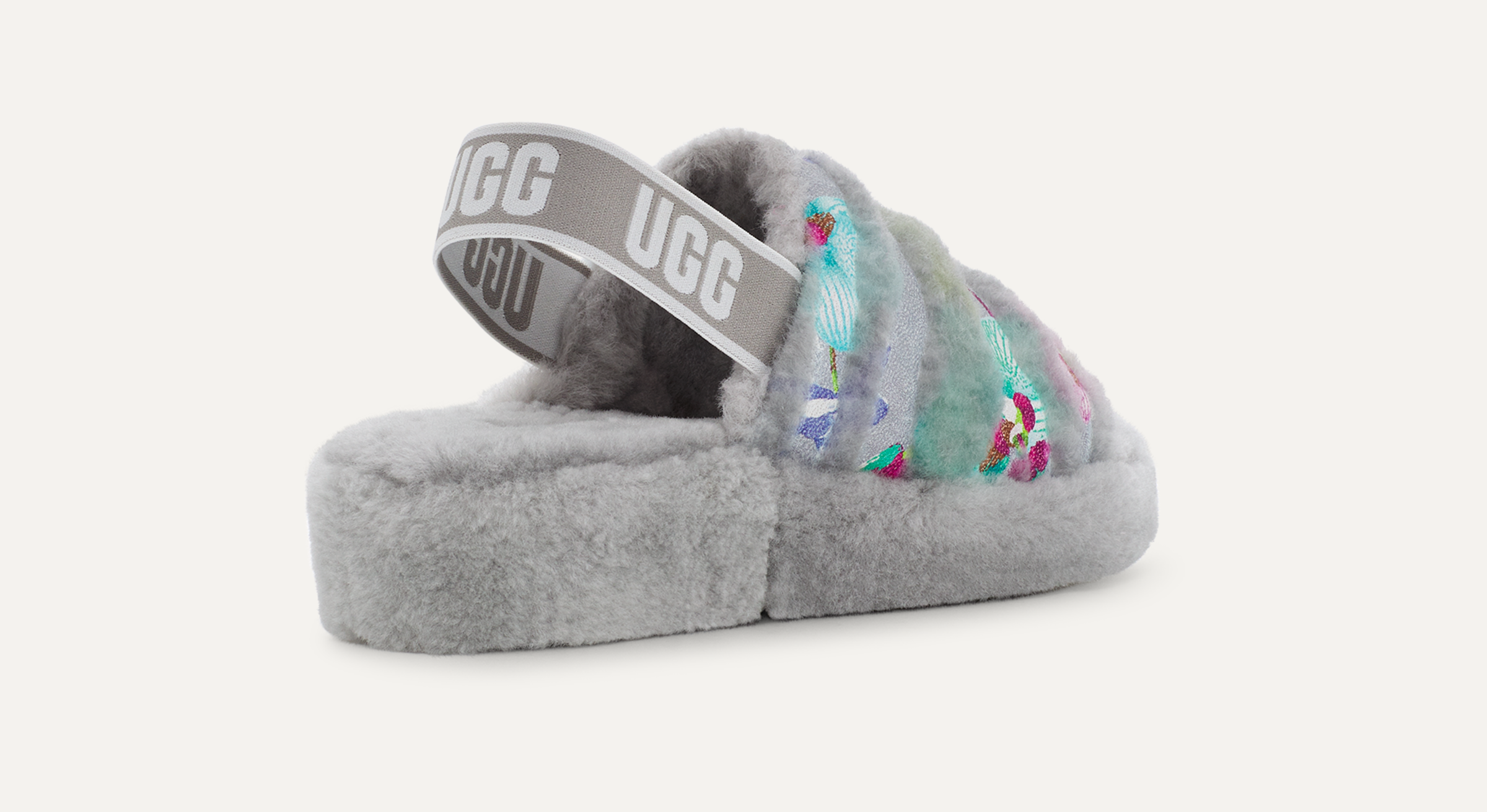 2024公式店舗 Fluff Yeah UGG | Slipper Flower Tiger サンダル