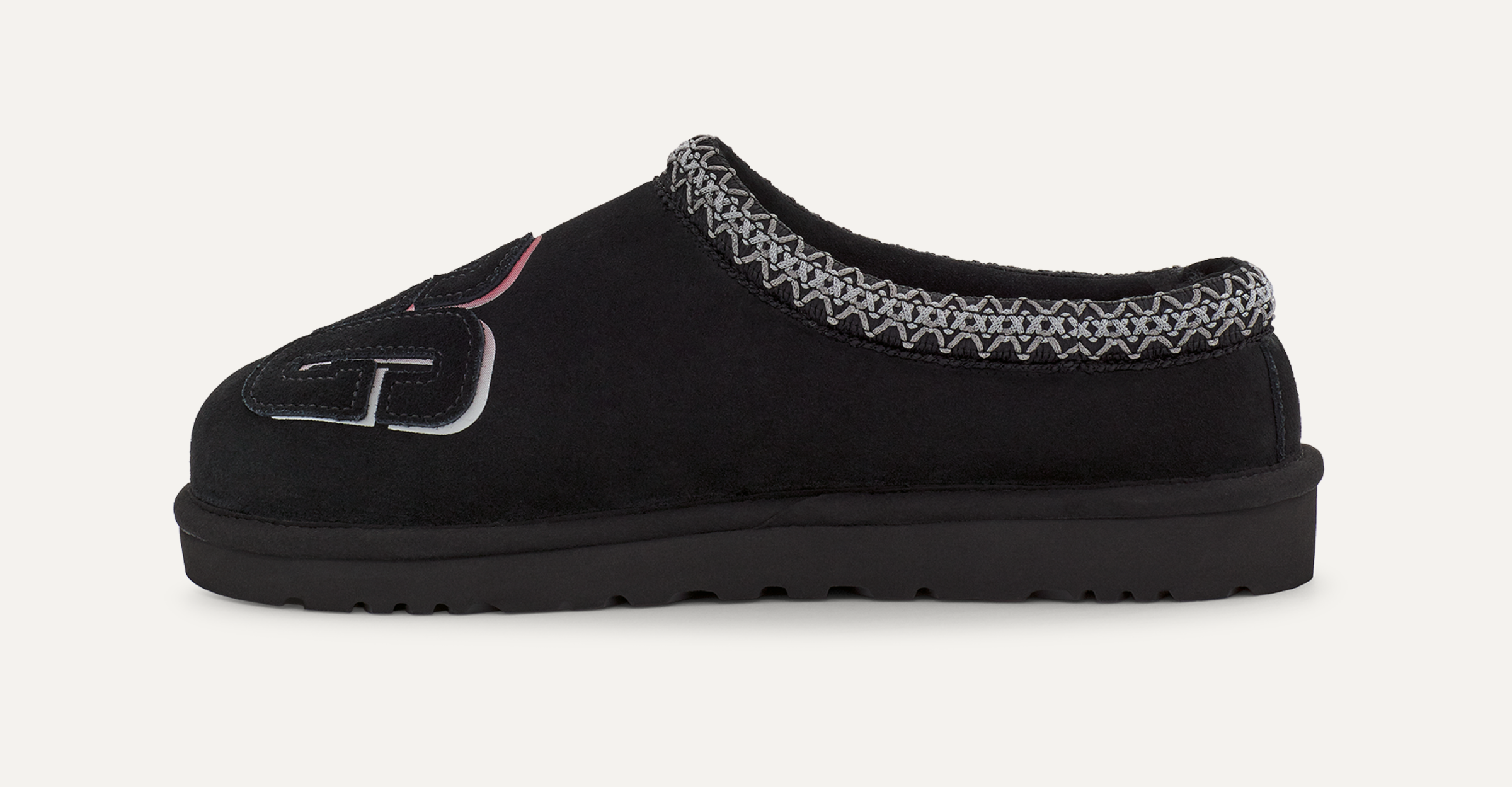Ugg slippers men black top