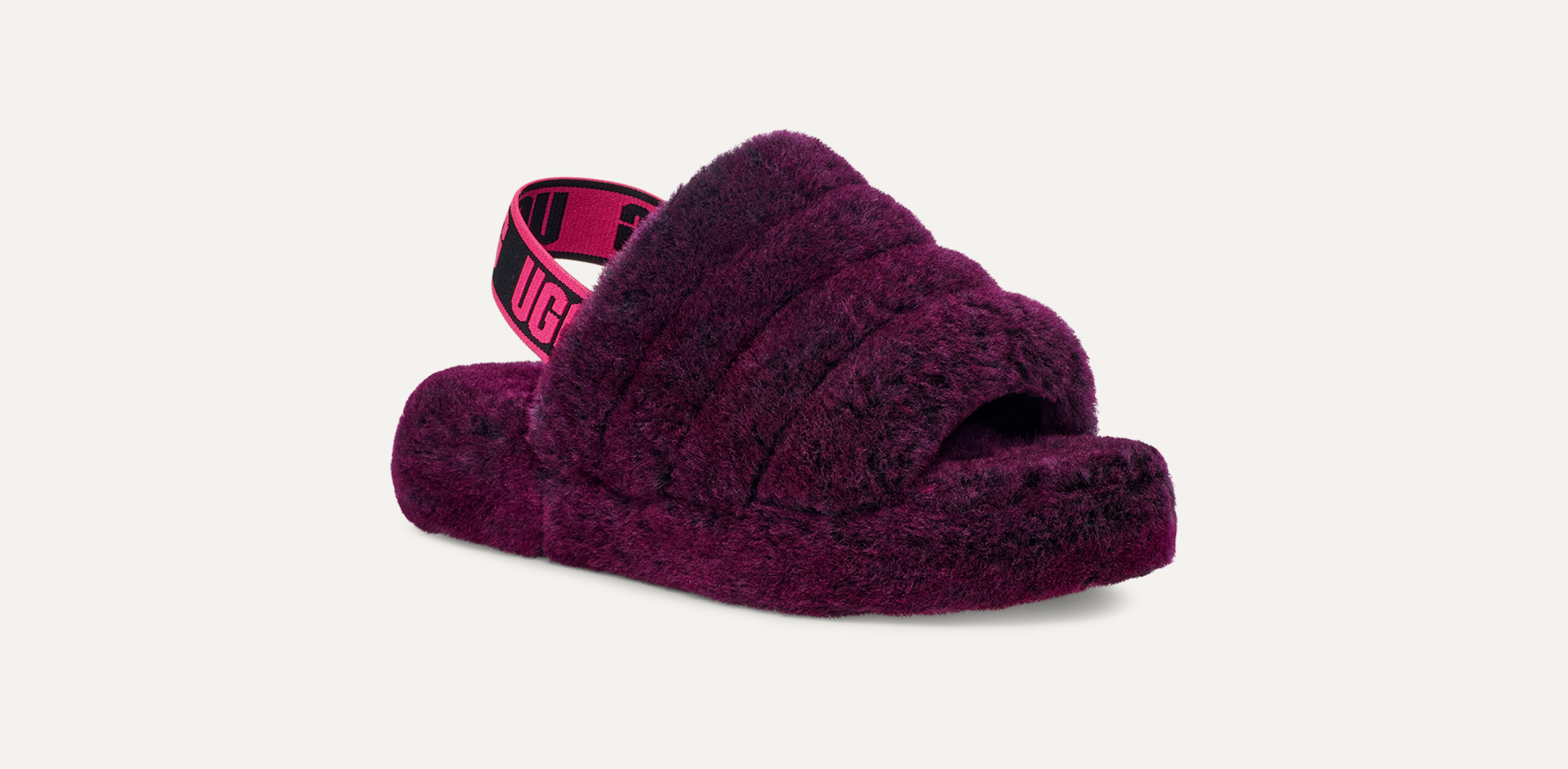 Fluff yeah slide glitter & stripes on sale