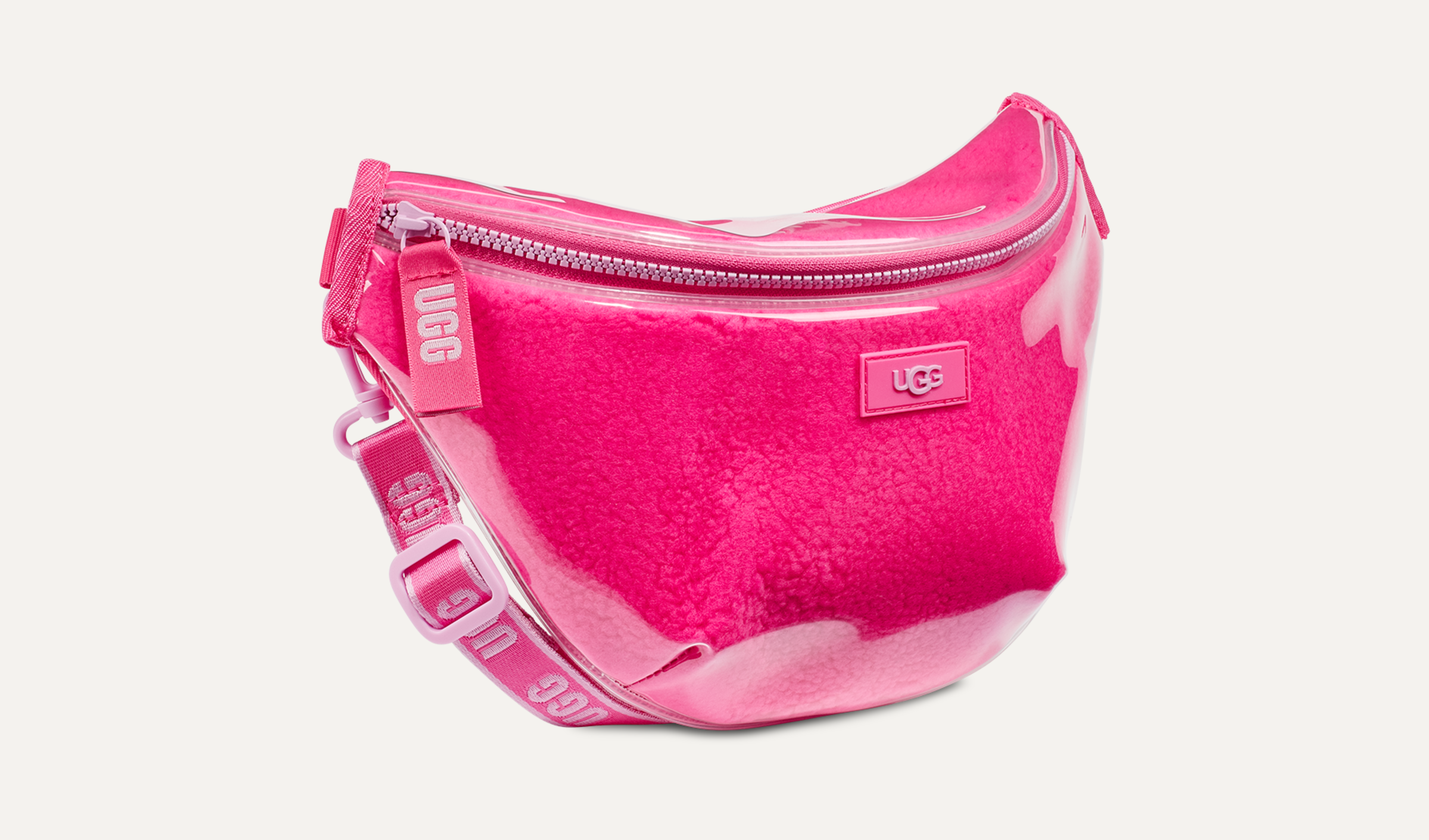 Nasha Belt Bag Clear CNY Adjustable UGG