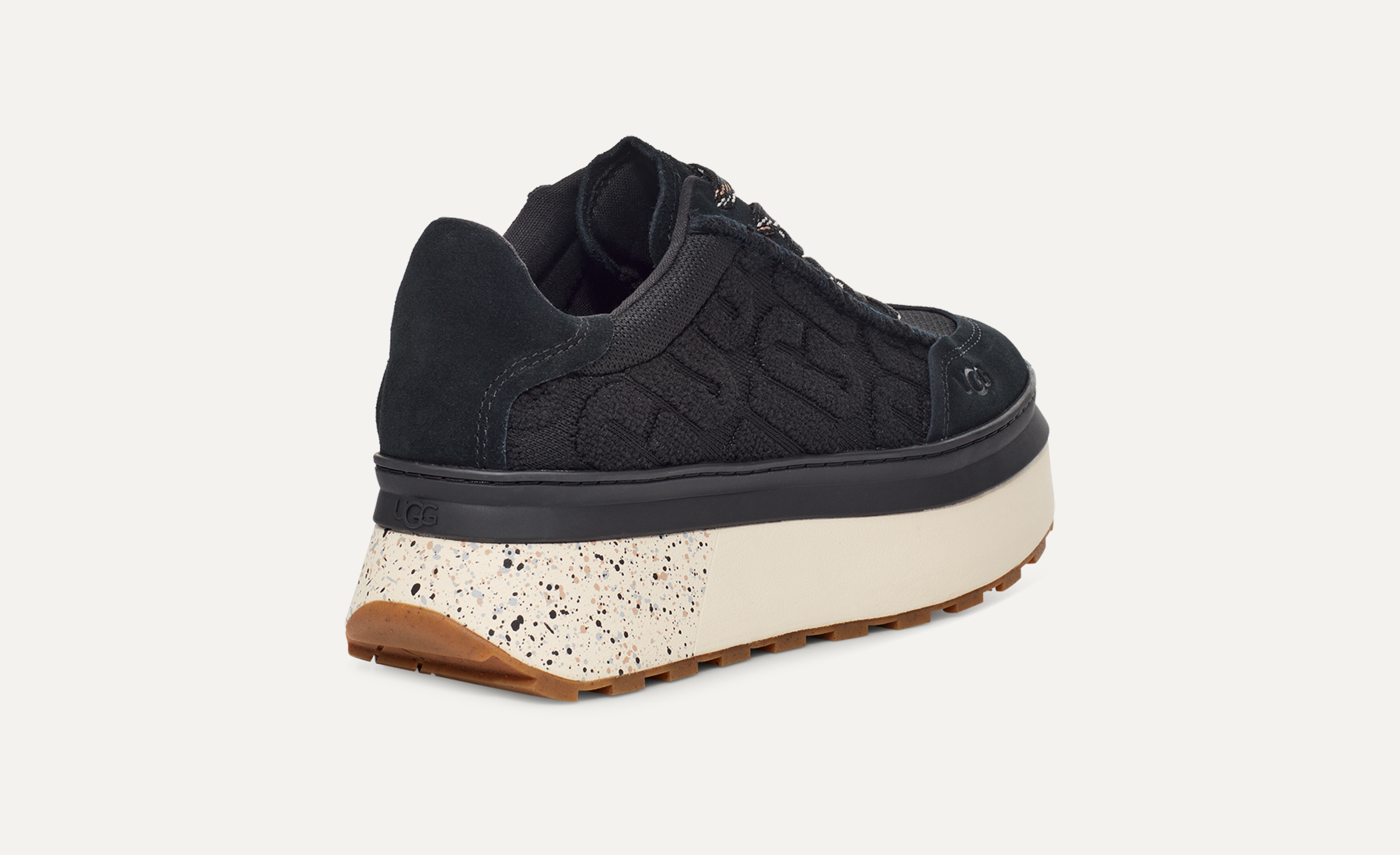 UGG Marin Lace Logo Black