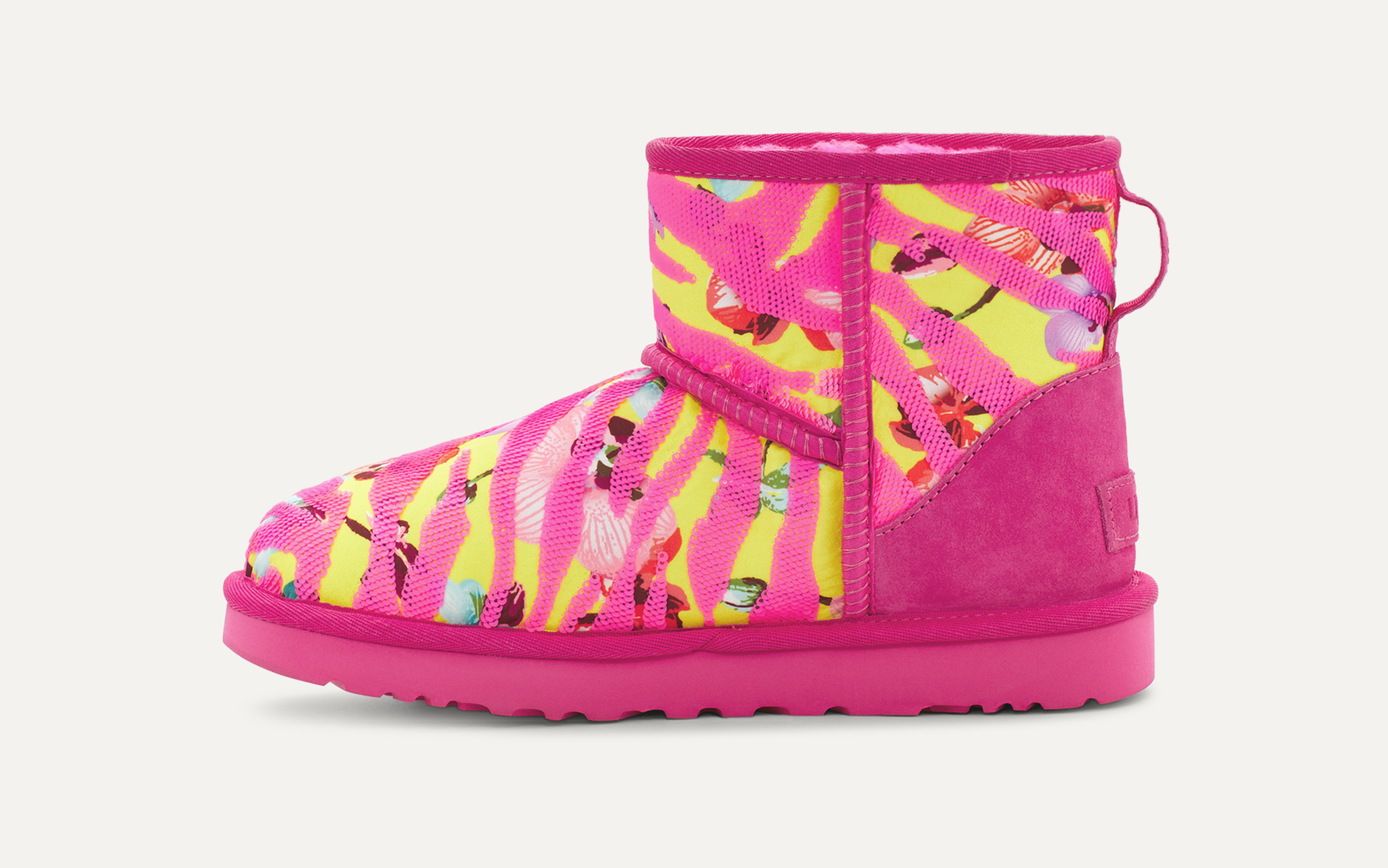 Classic Mini Tiger Flower Boot | UGG Classic Mini Tiger Flower Boot | UGG
