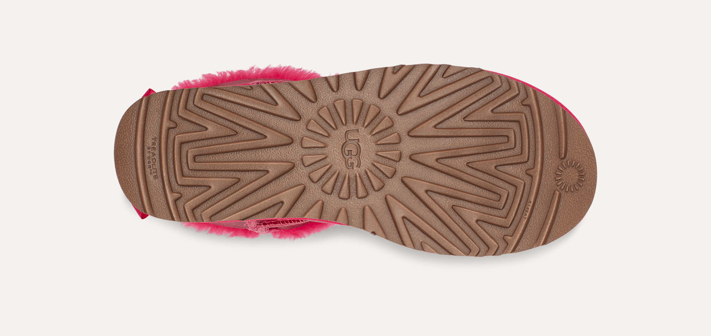Ugg w fluff bow mini cheap