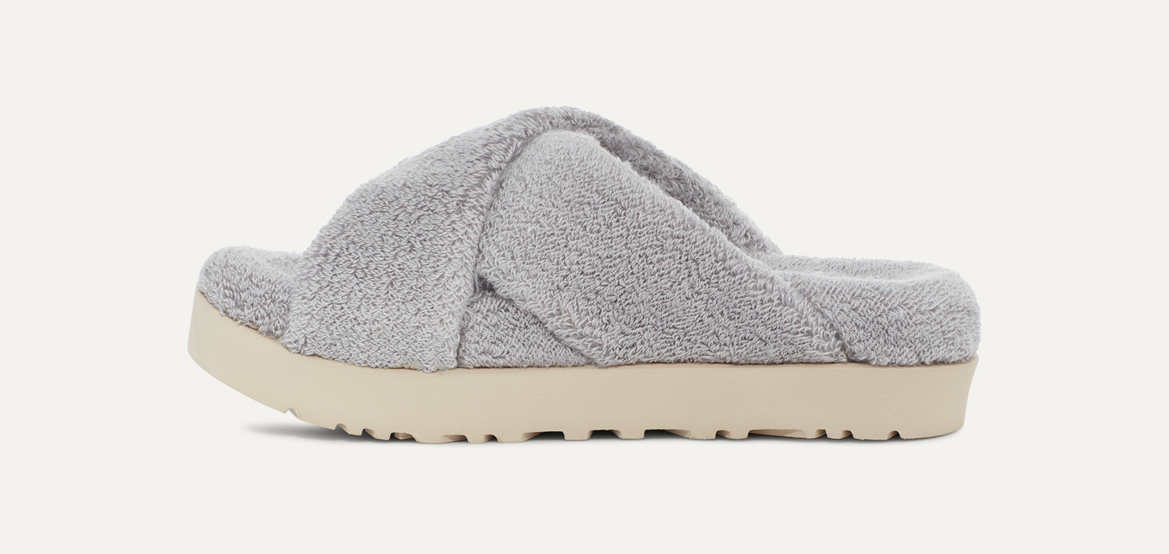 Fuzz Sugar Terry Cross Slide Sandal | UGG