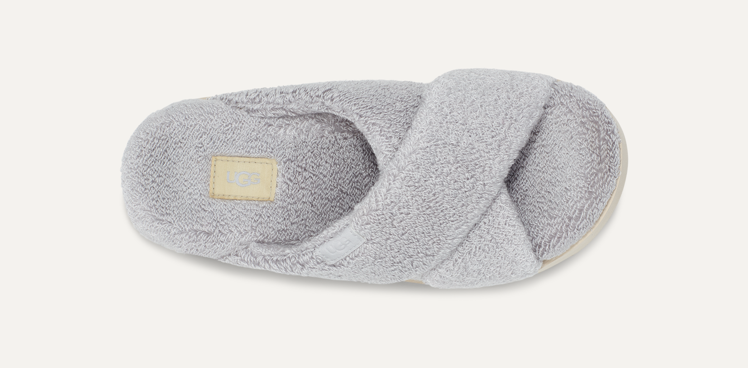 お中元 お歳暮 お年賀 夏 冬 年末年始のご挨拶 ギフト 通販な UGG Fuzz Sugar Terry Cross Slide for Women | UGG® 靴