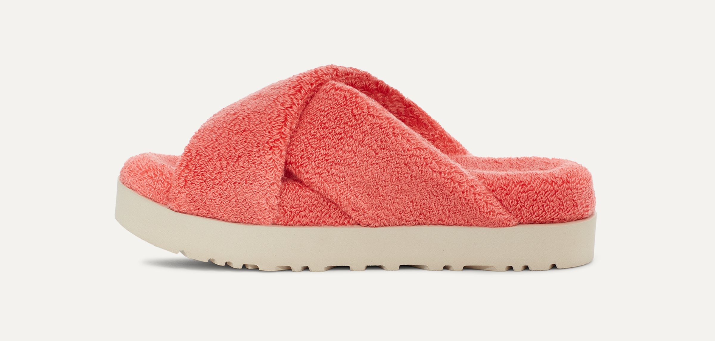 Fuzz Sugar Terry Cross Slide Sandal | UGG