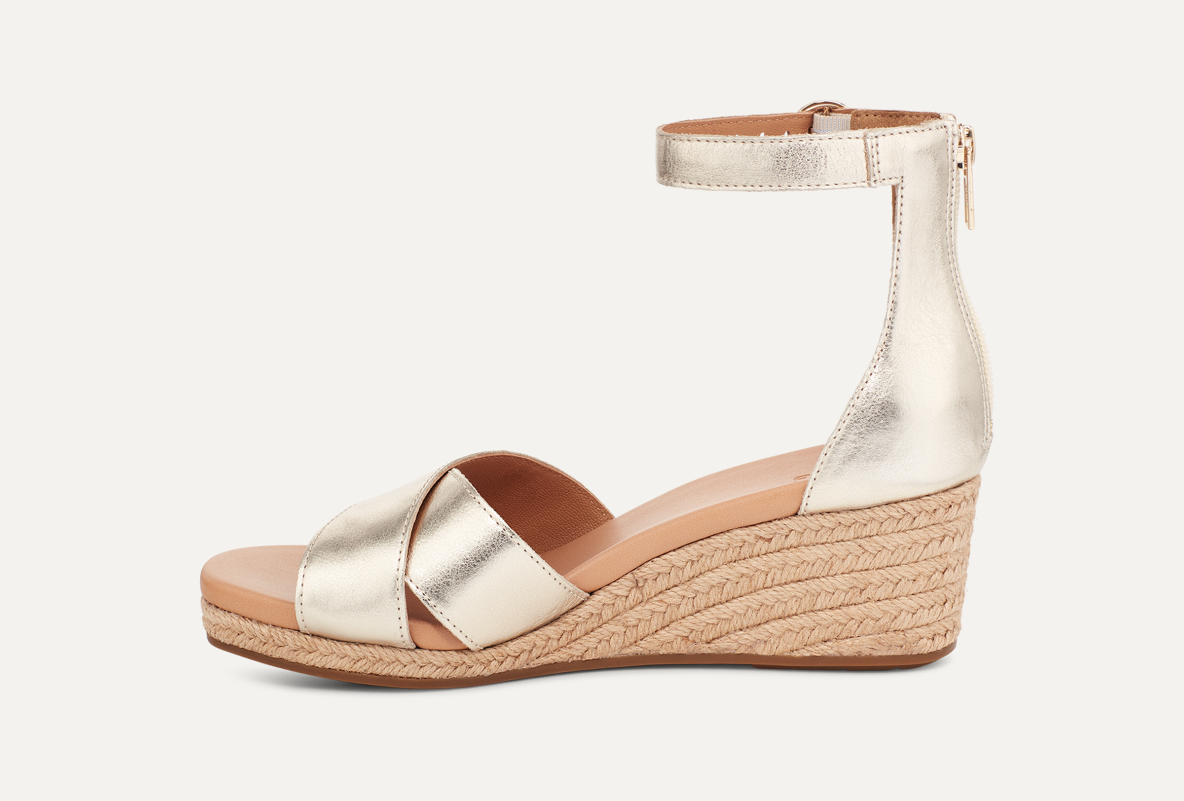 Ugg wedge sandals sale hotsell