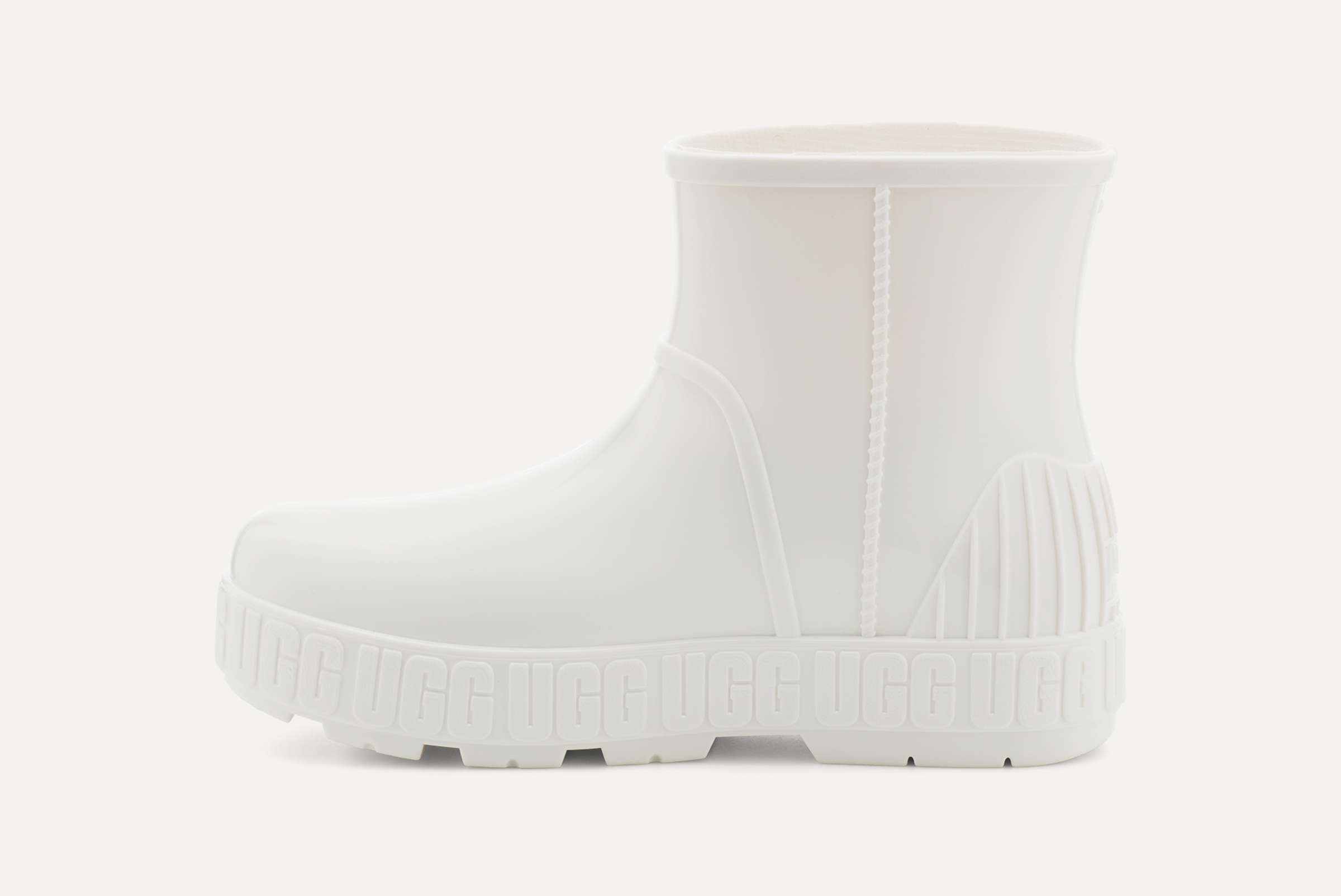 UGG Drizlita Glitter Women's Waterproof Rain Snow Boots in Silver Size 7 NEW