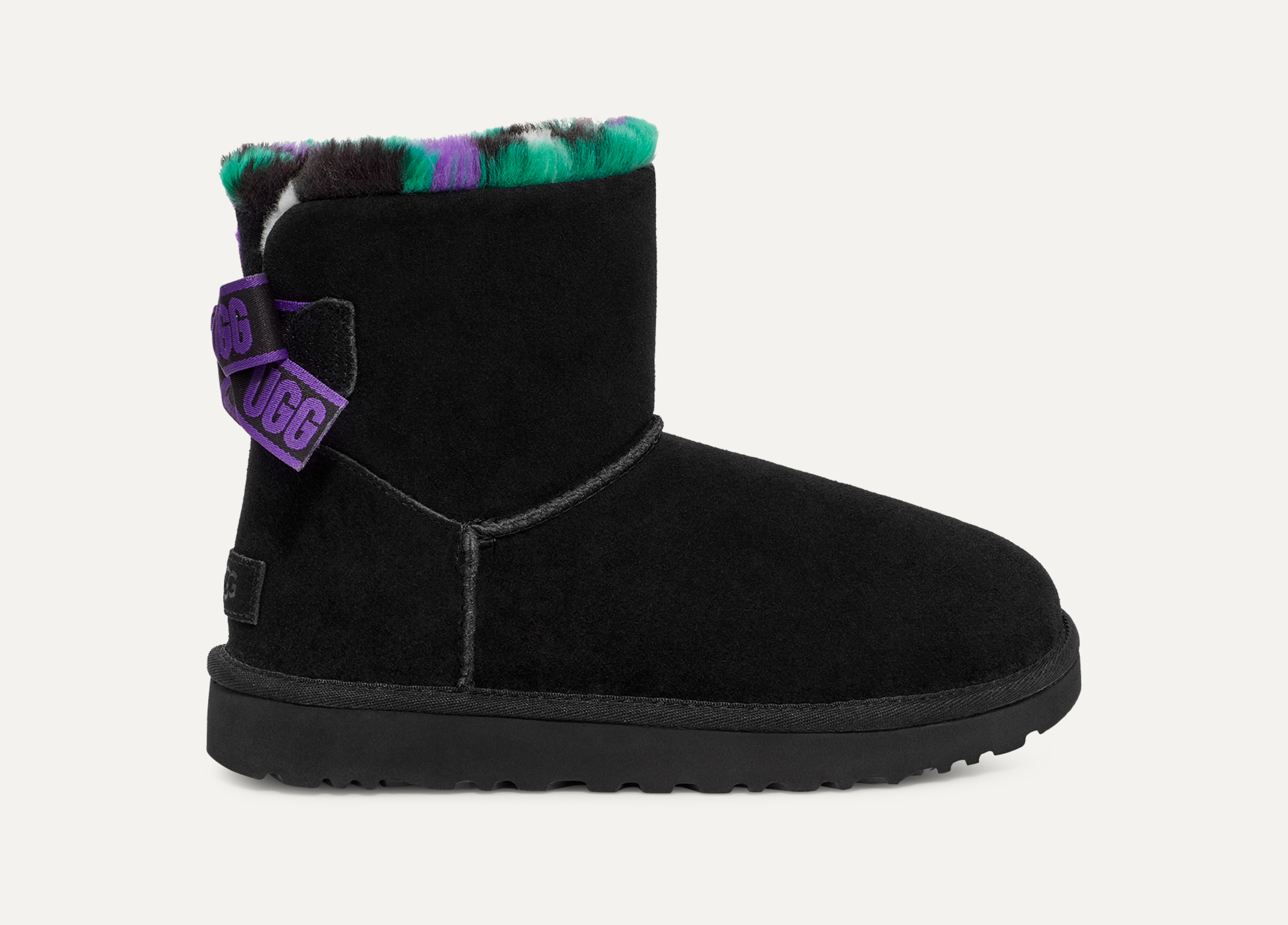 Ugg fluff bow mini classic boot cheap