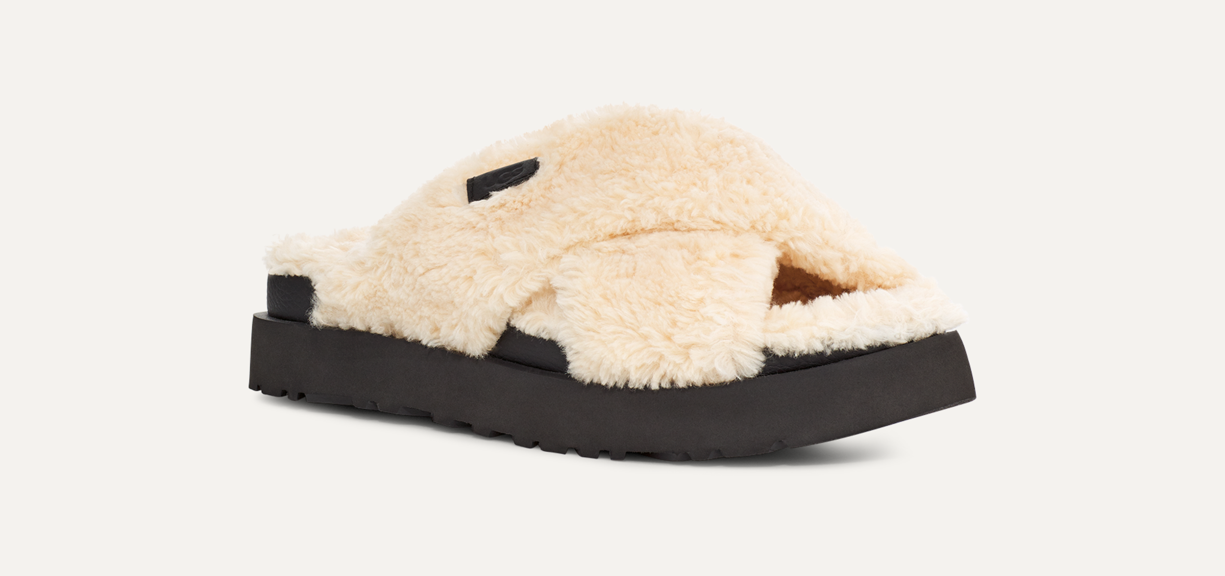 Fuzz Sugar Cross Slide | UGG®