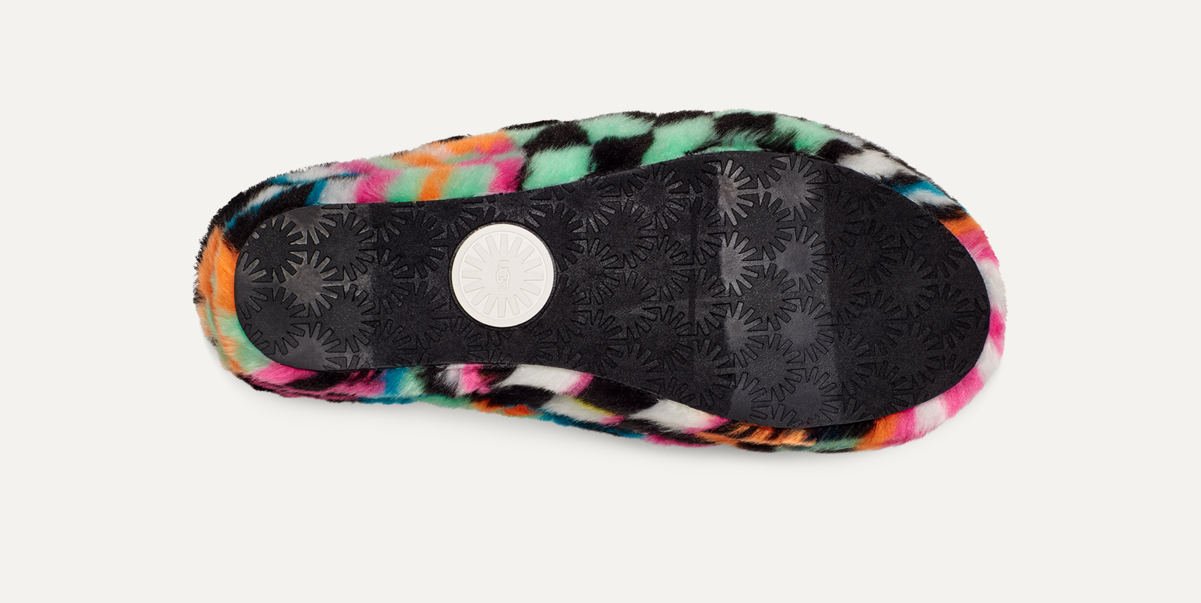 【即日発送】 Slide Yeah Fluff Checks UGG® | Sandal 靴