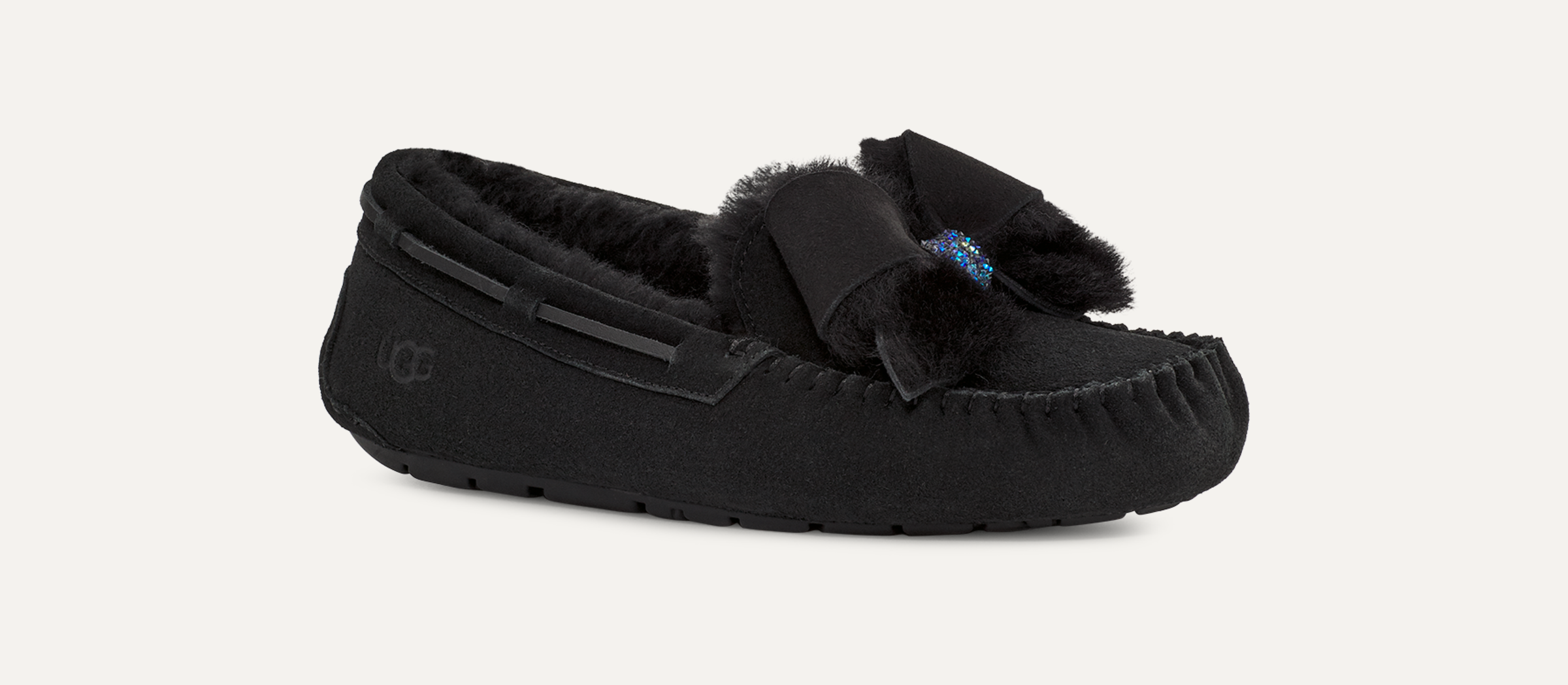 UGG Dakota Fur Bow for Women UGG UK