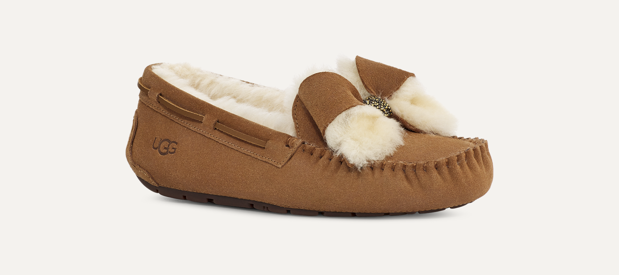 UGG® Dakota Fur Bow for Women | UGG® Spain