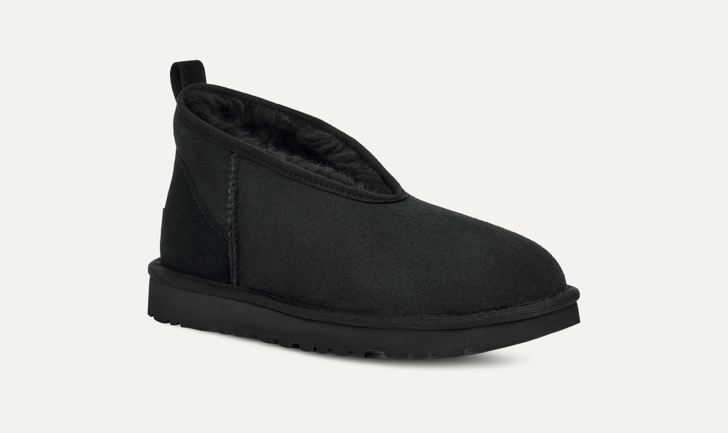 Black mini uggs sale hot sale