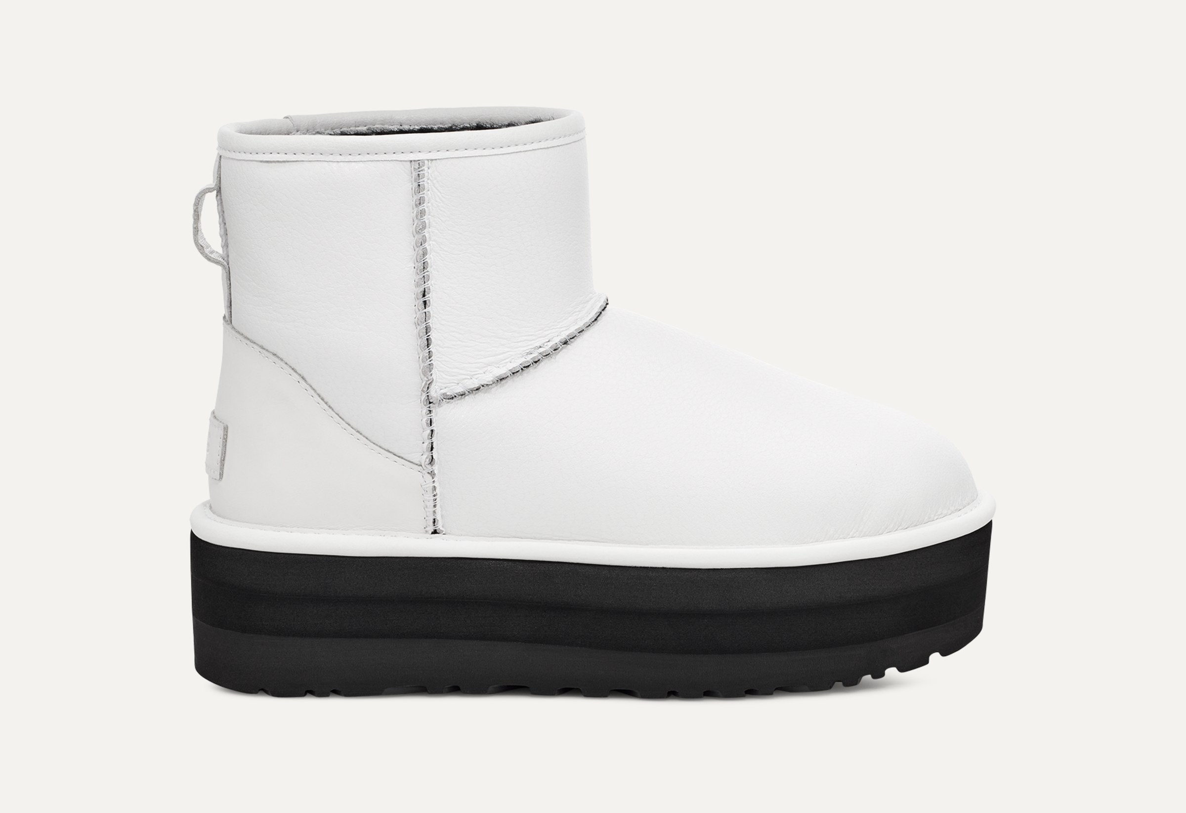 Black and white ugg boots sale