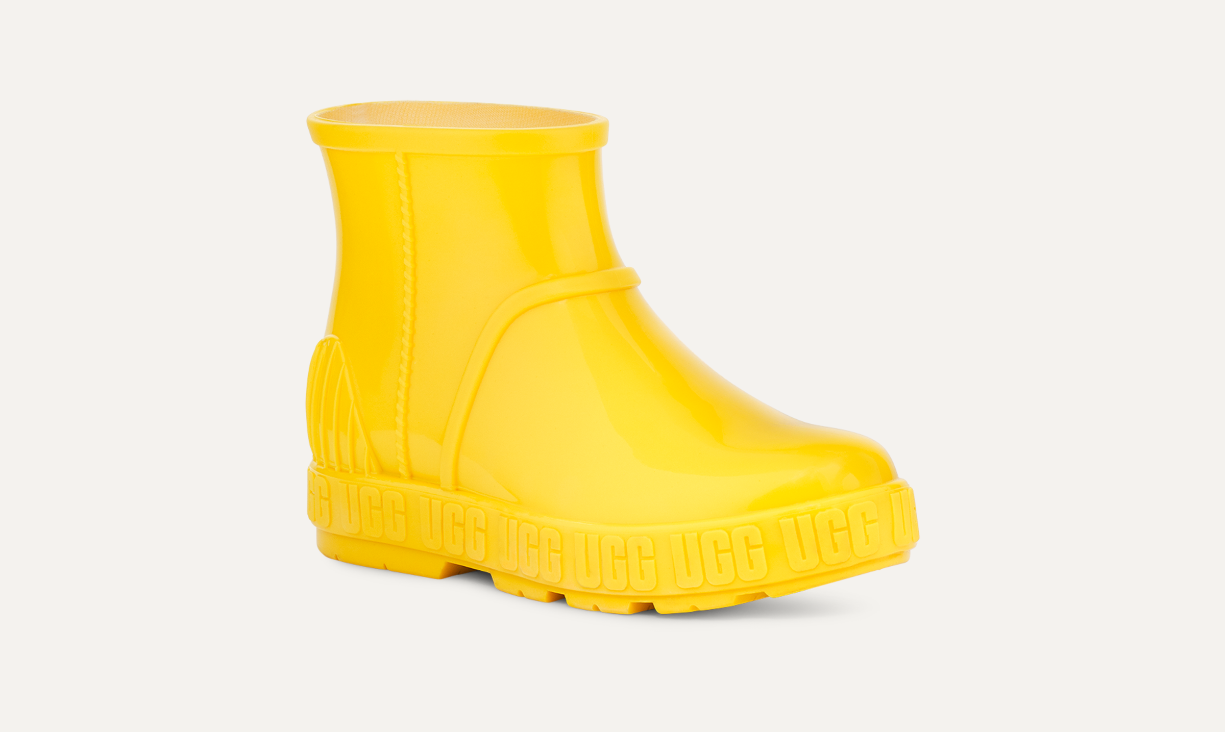 UGG Drizlita rain boots with shearling insole in pink