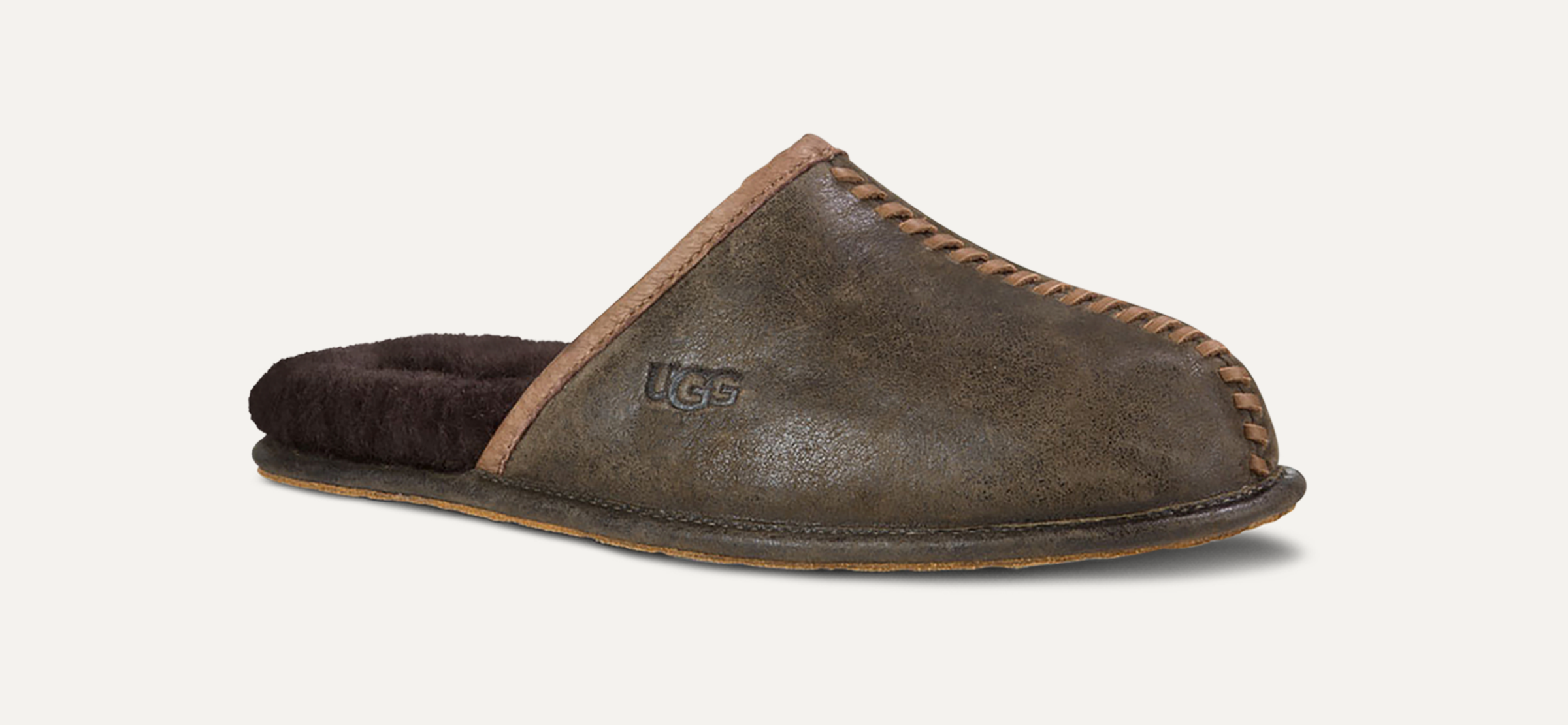 Ugg leather slippers sale