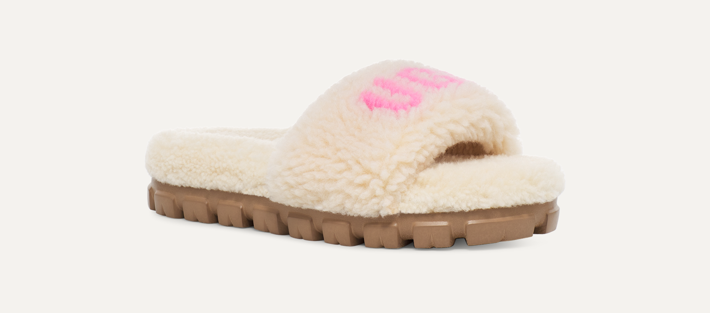 UGG Cozetta Curly Graphic Slipper for Women | UGG® UK
