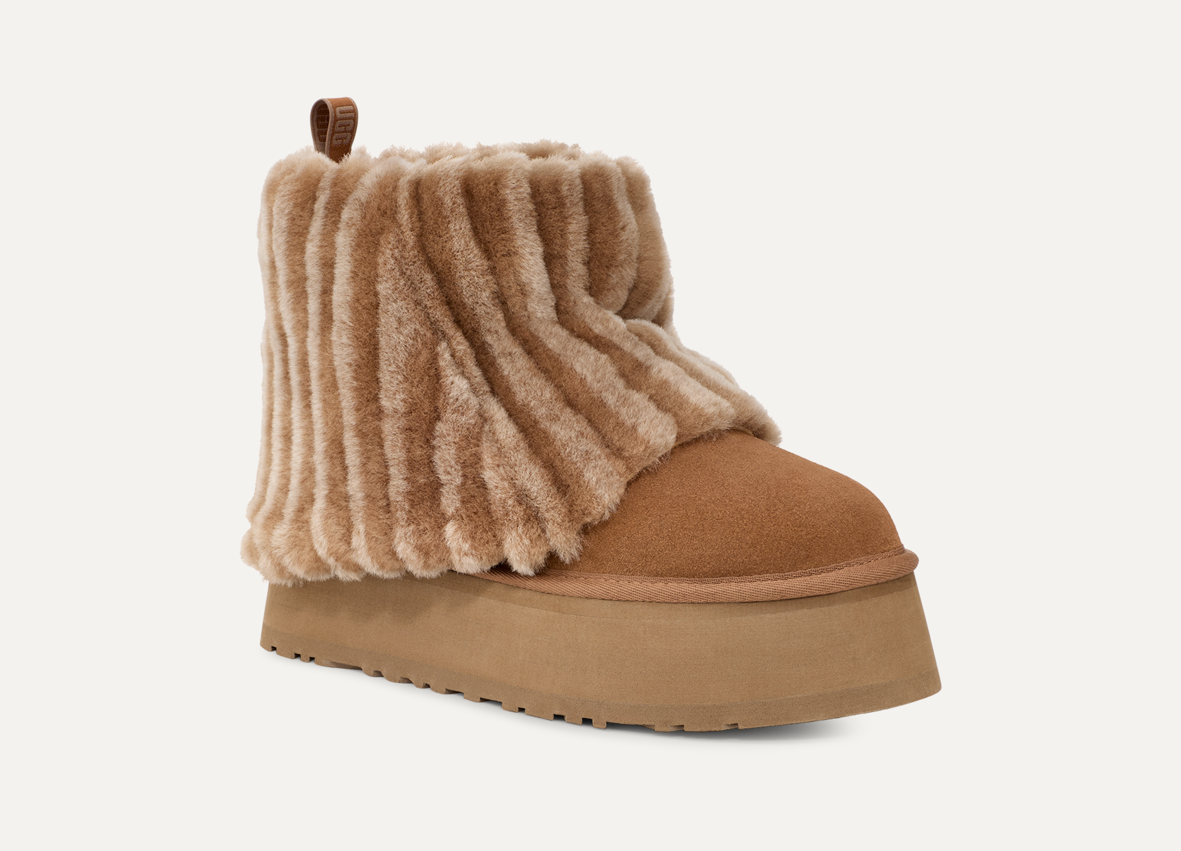 Classic Mini Sherpa Corduroy Boot UGG