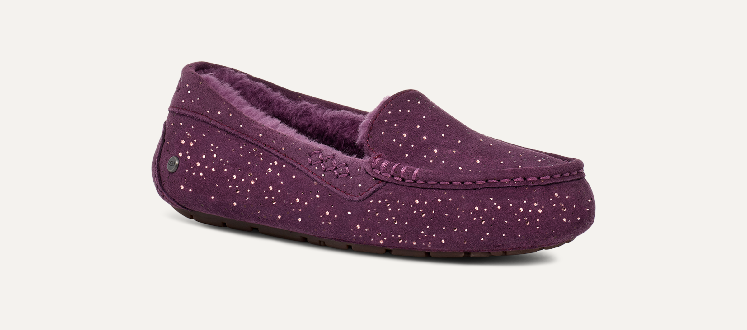 【再入荷】 Ansley Metallic Spots Slipper | UGG® 靴