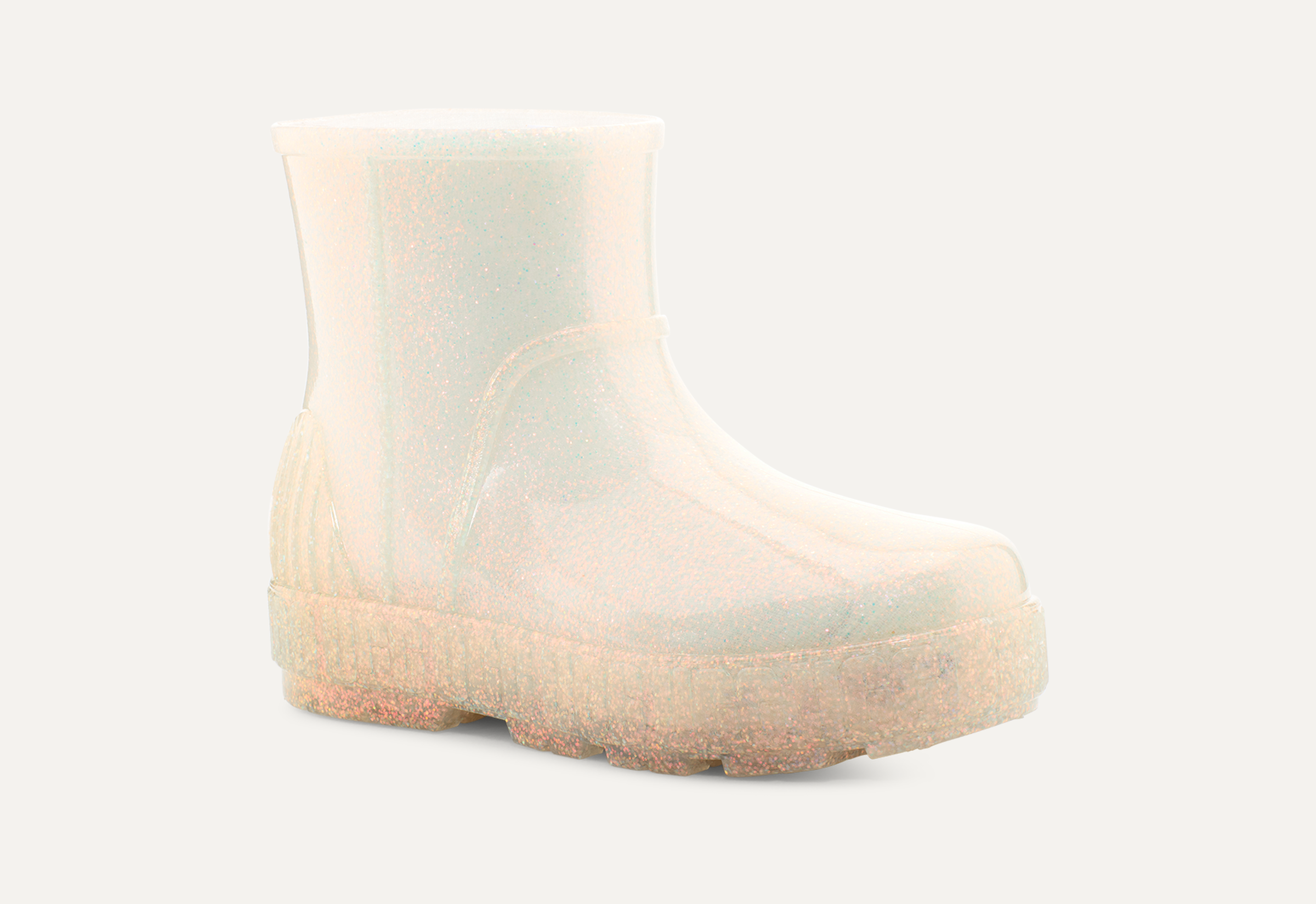 Clear glitter rain boots outlet