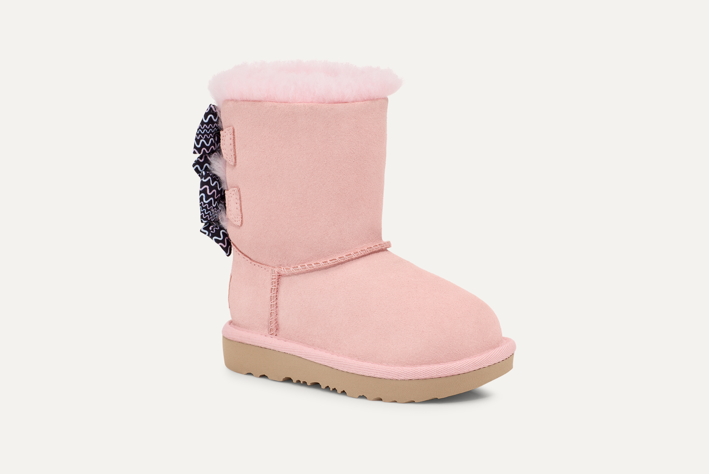 UGG Bailey Bow Squiggles Boot for Kids UGG UK