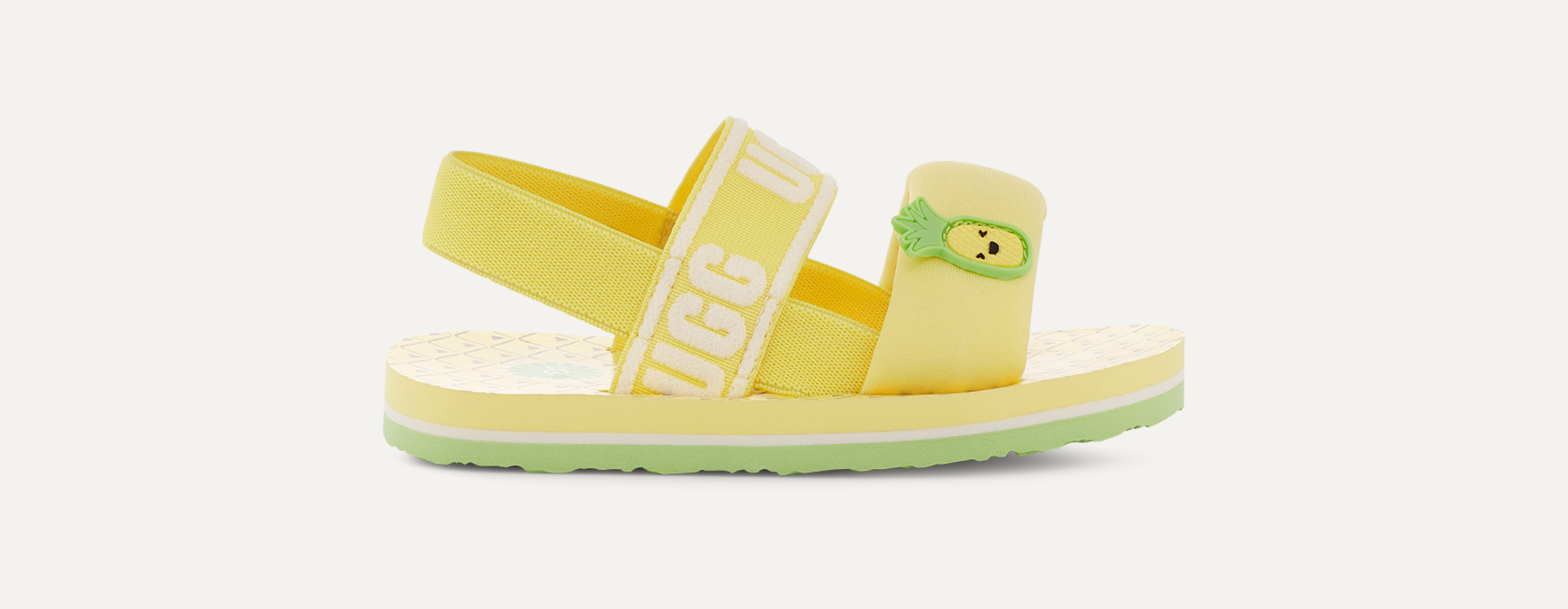 Girls pineapple sandals top