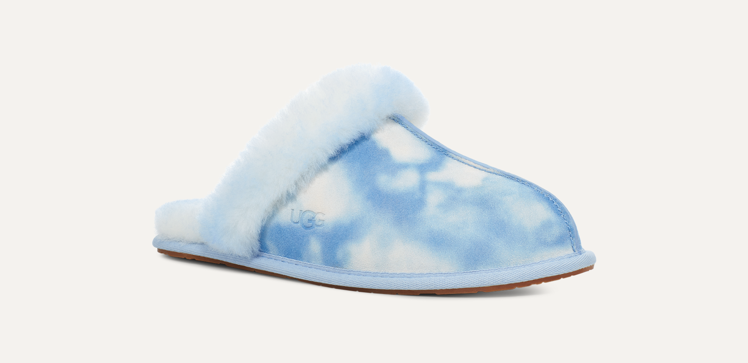 Ugg slippers baby blue cheap
