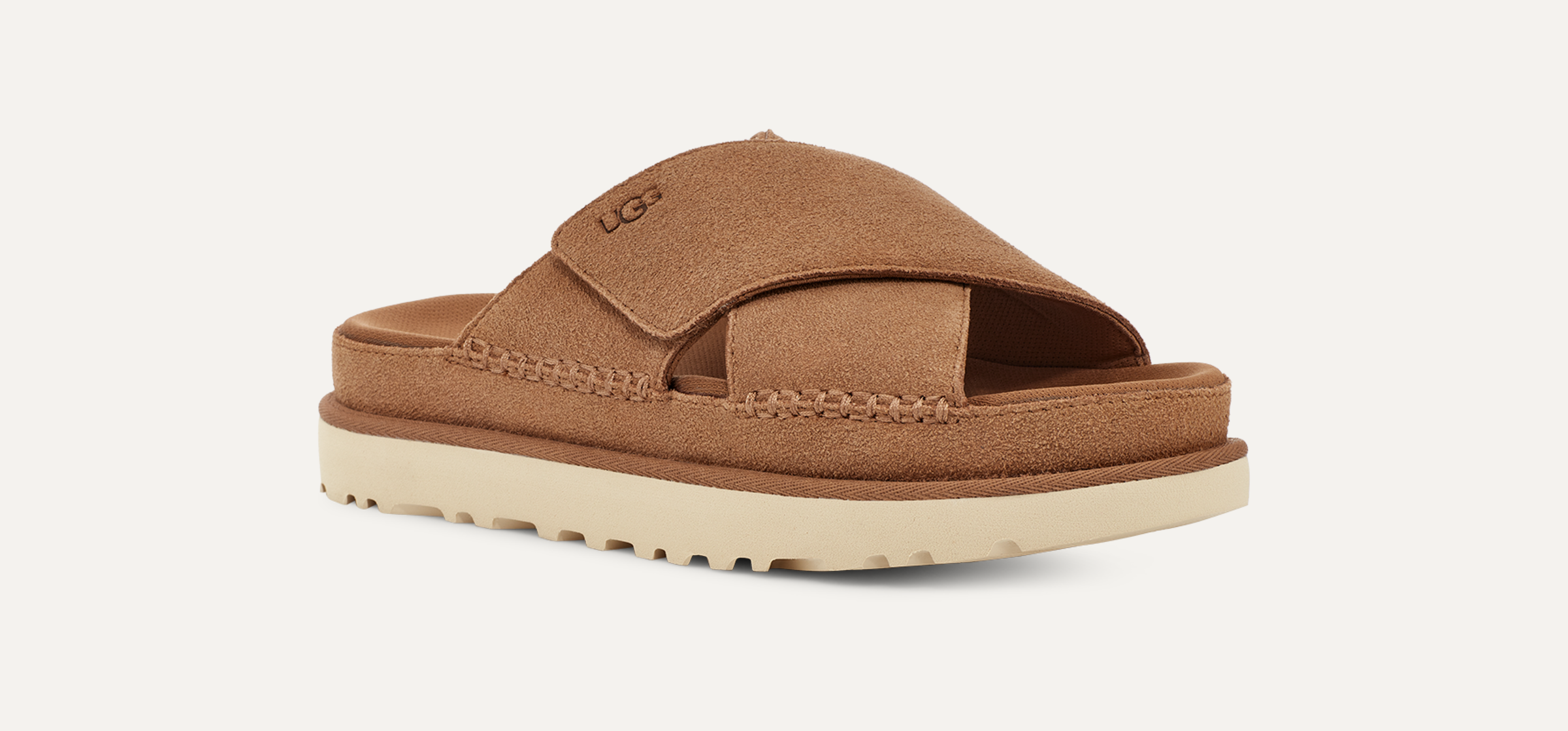 Goldenstar Cross Slide Platform Sandal | UGG® Goldenstar Cross Slide Platform Sandal | UGG®